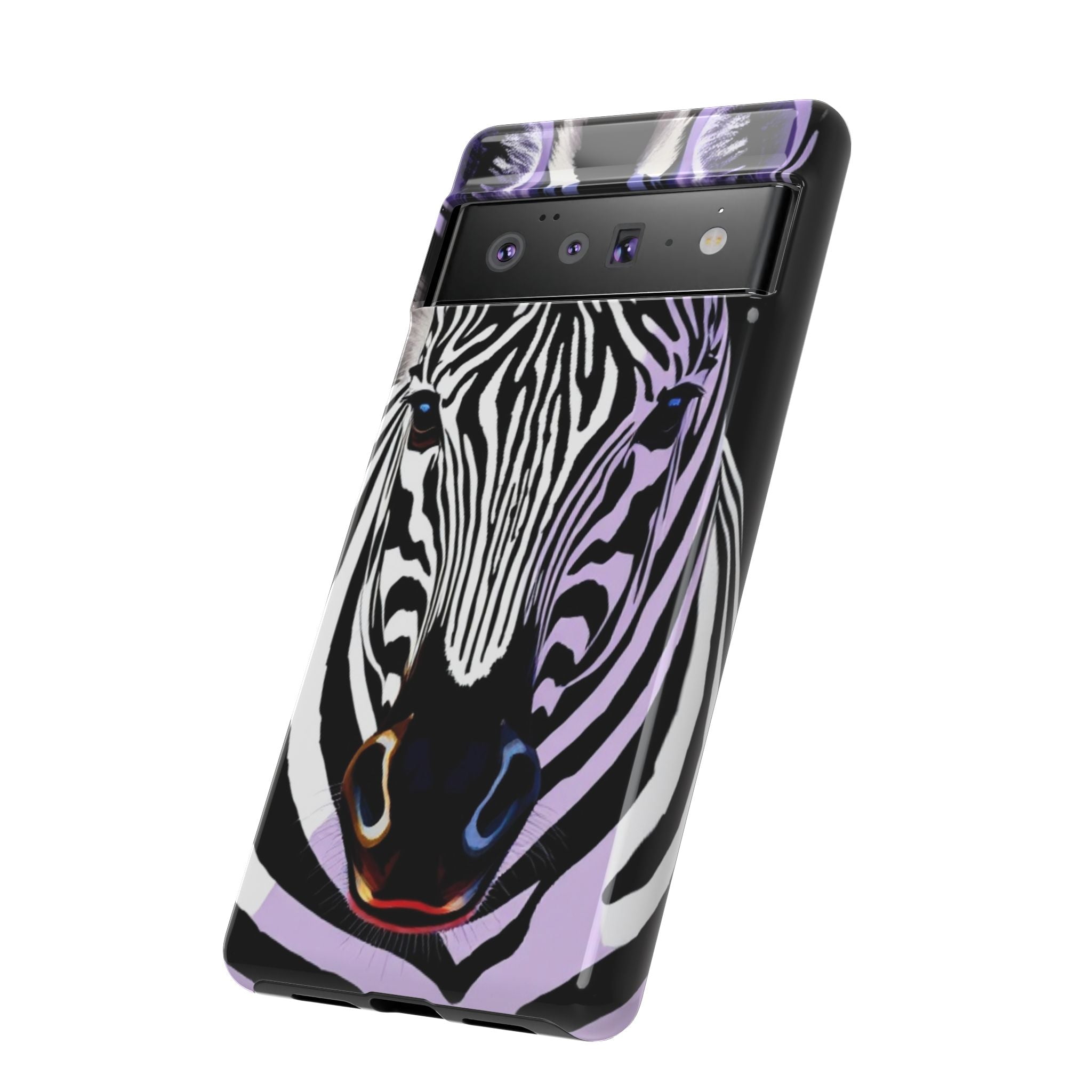 Android OR iPhone Compatible Cases - Zebra Design - Unique Tough Cases