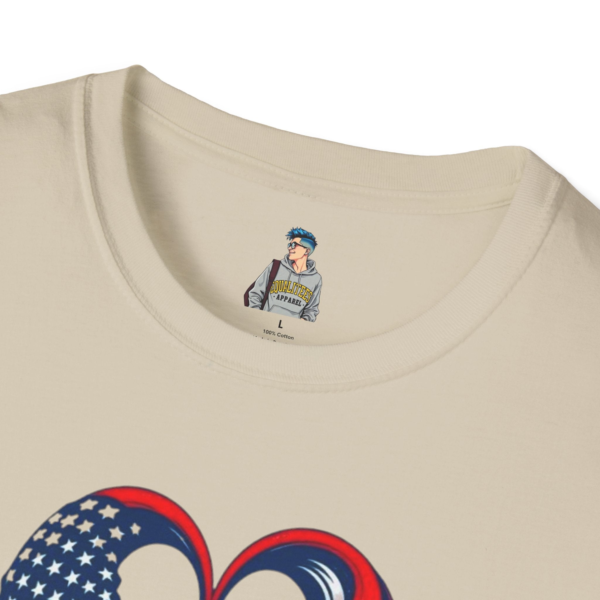 American Patriots Stand with Canada Unisex Softstyle T-Shirt