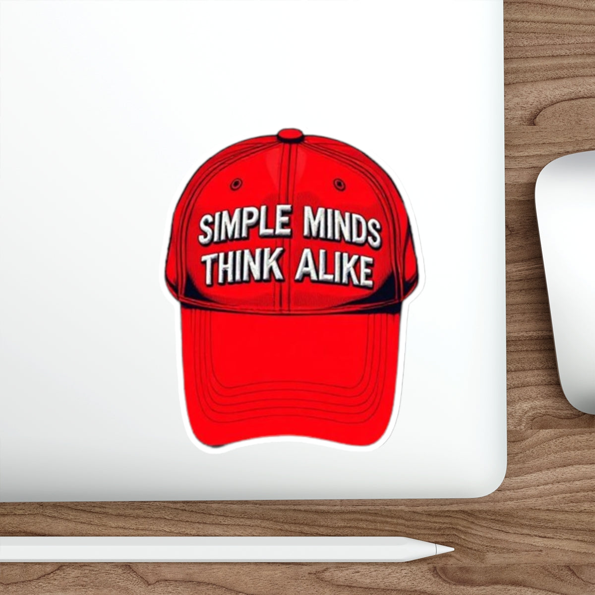 Die-Cut Stickers - Red Cap - Simple Minds Think Alike