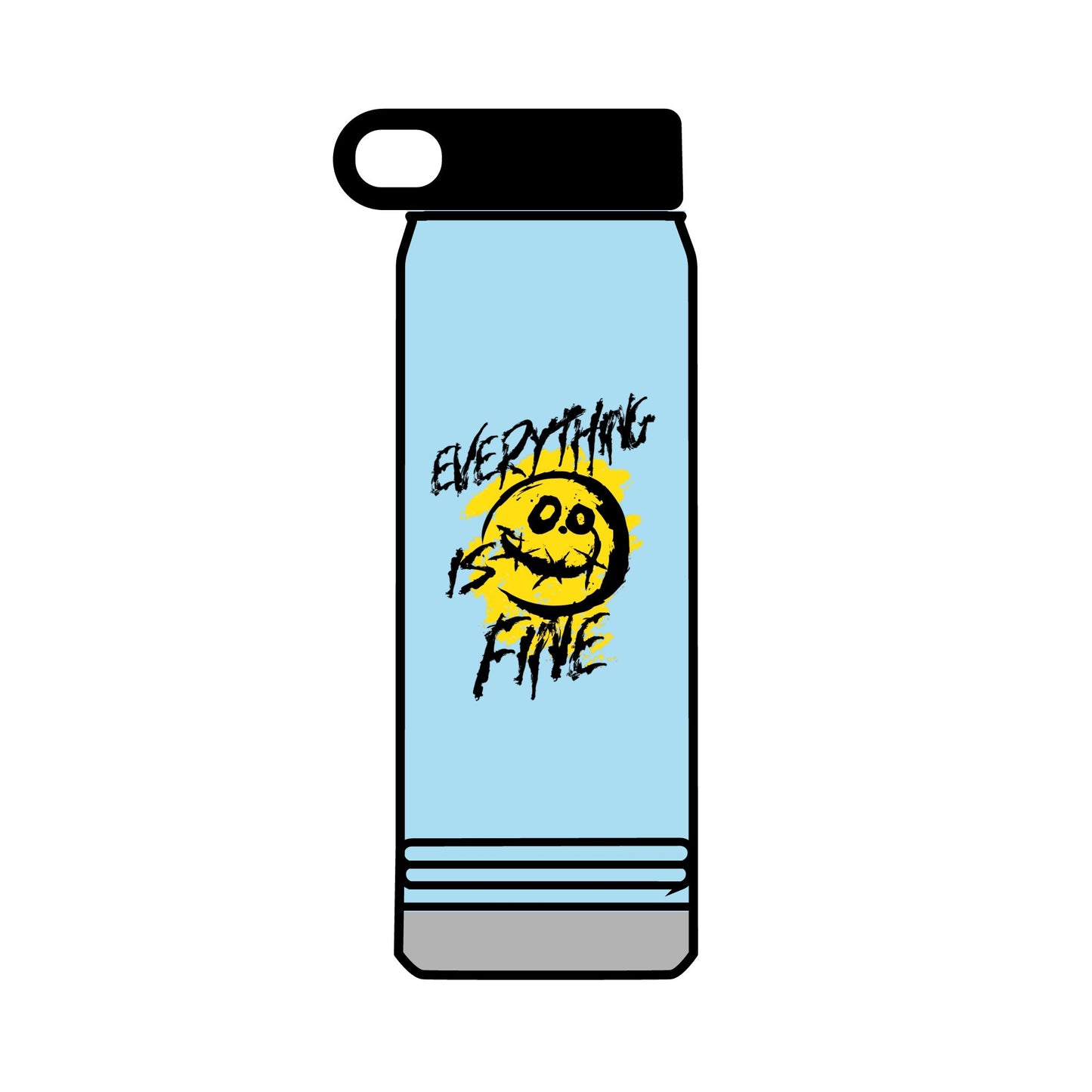 32oz Water Bottle Everything Is Fine