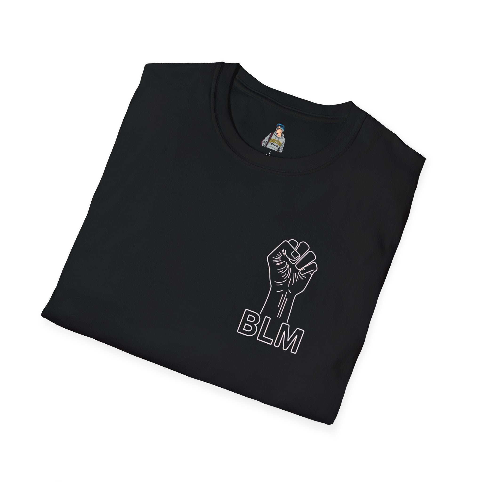 BLM Unisex Softstyle T-Shirt - Celebrate Equality and Justice