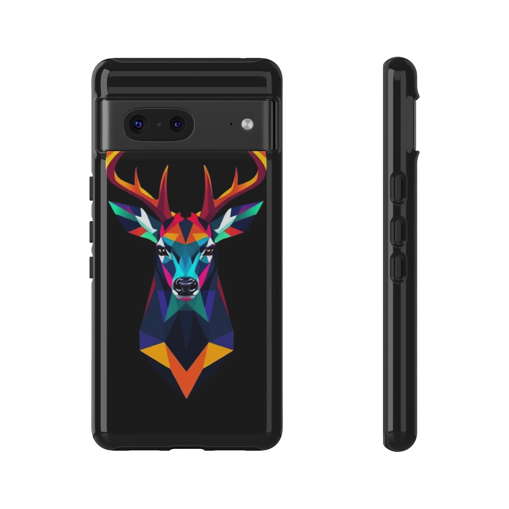 Colorful Fractal Deer Art Design Tough Case For Android & iPhone