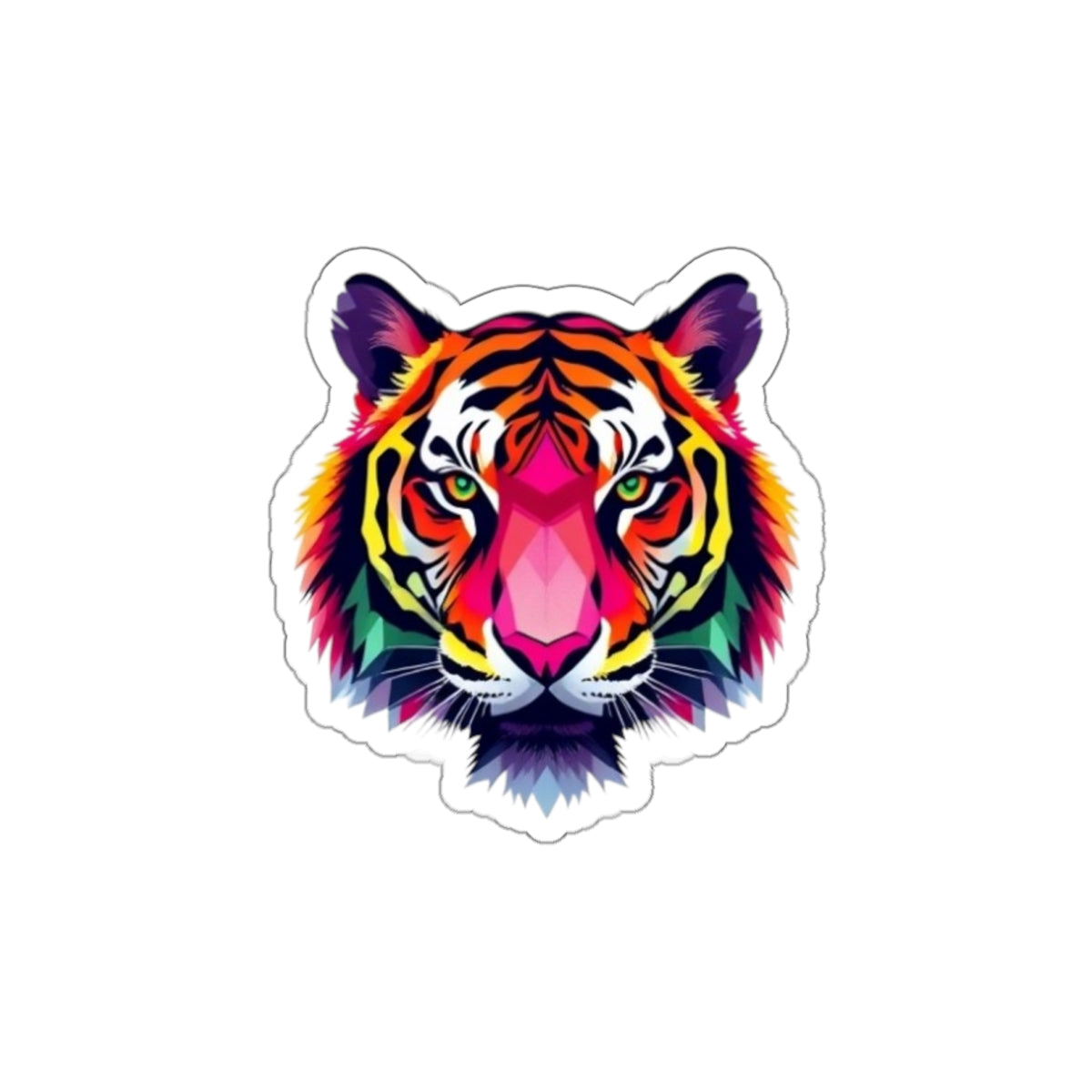 Die-Cut Stickers - Pride Tiger