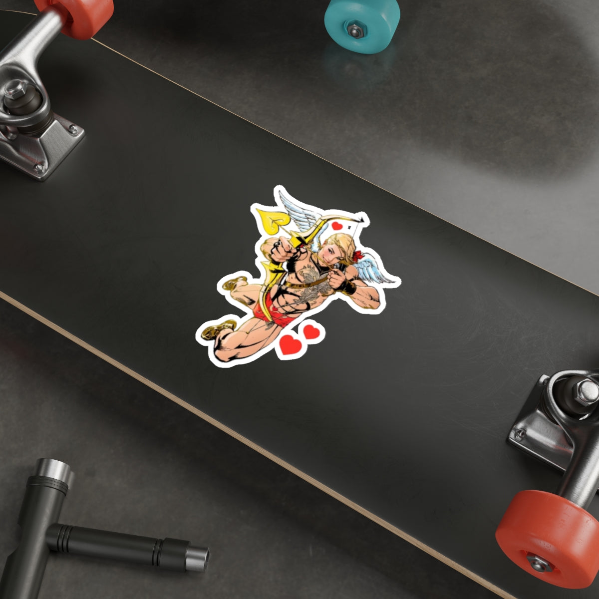 Die-Cut Stickers - Trans Qupid