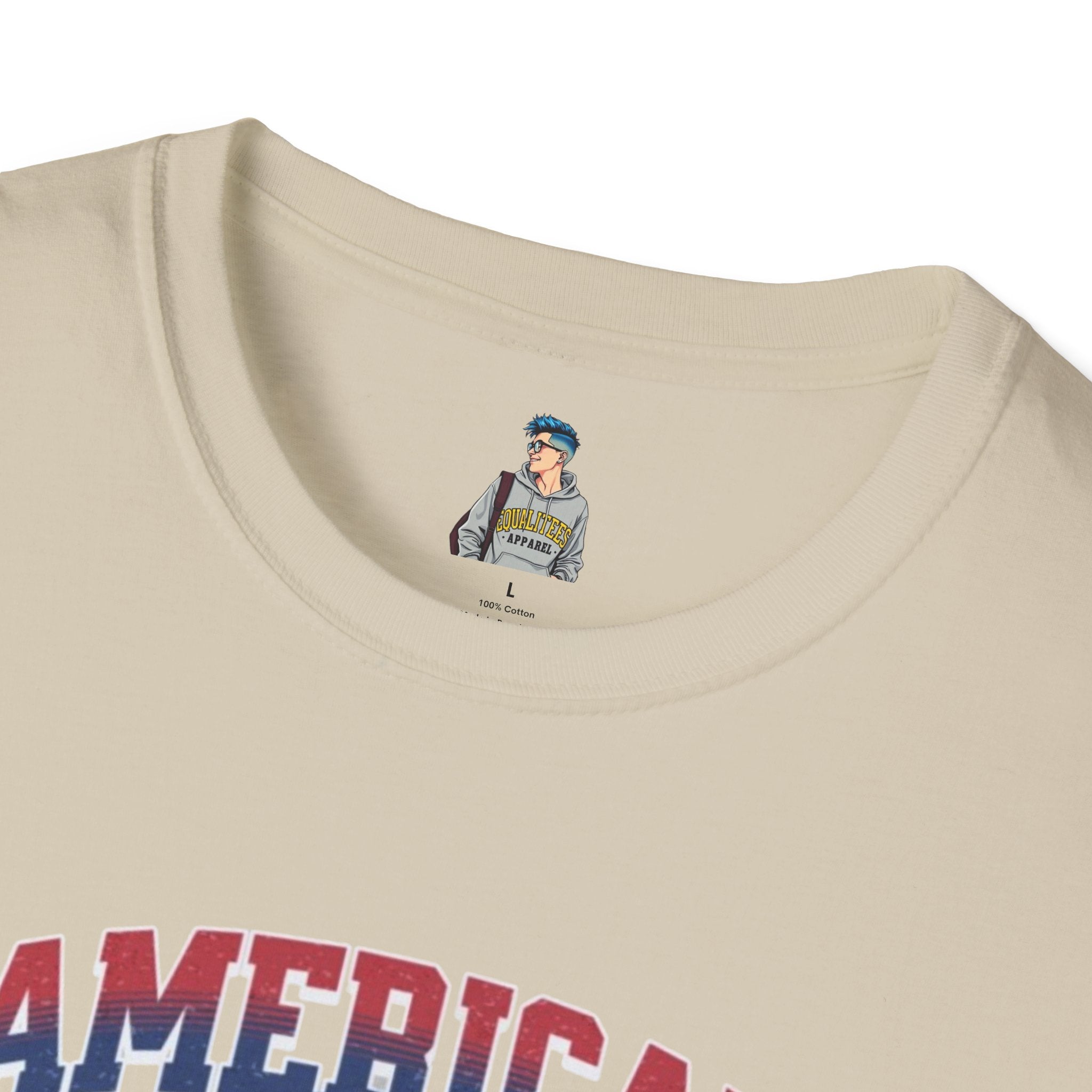 American Patriot - Keep Immigrants Deport Fascists Unisex T-Shirt - Celebrate Freedom & Diversity