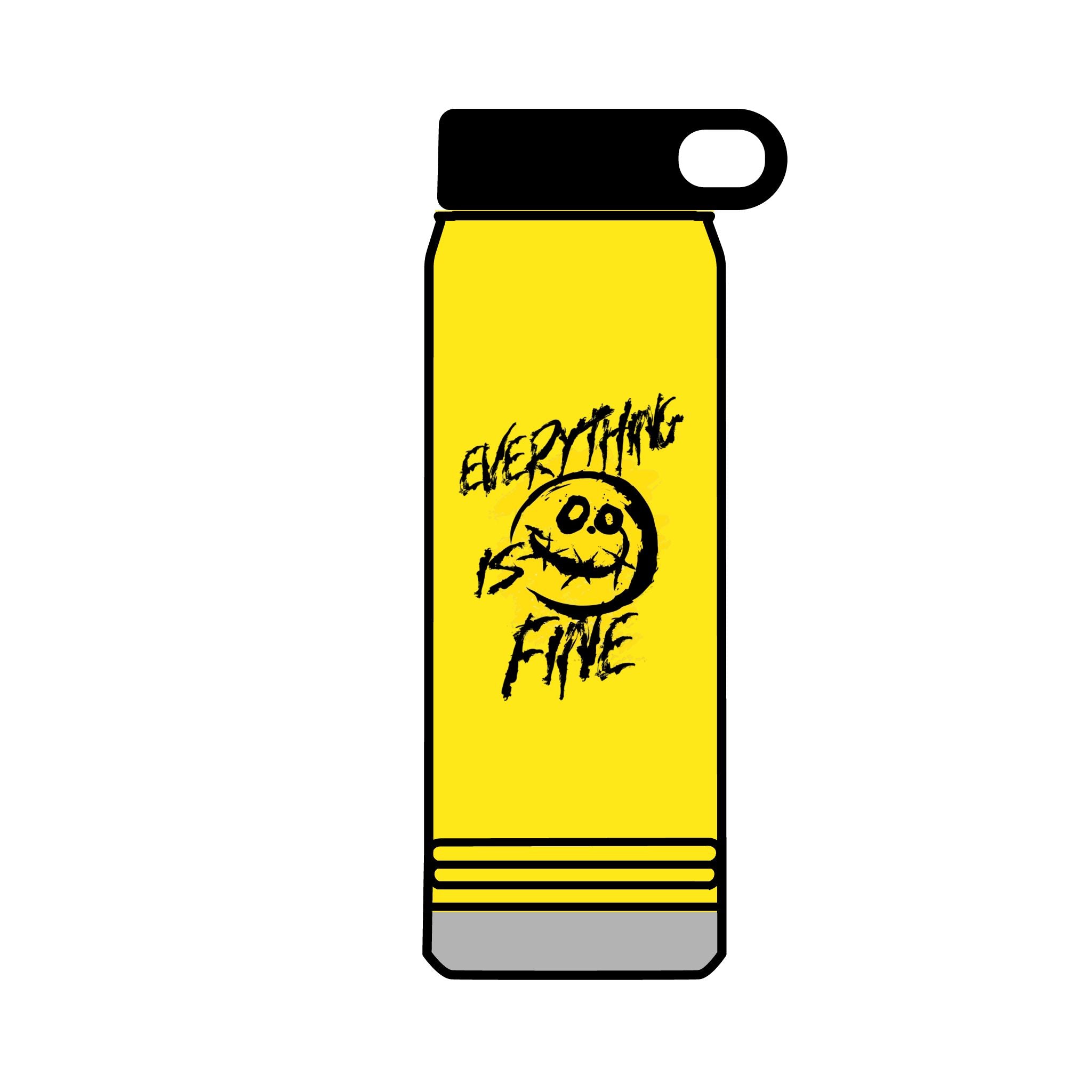 32oz Water Bottle Everything Is Fine