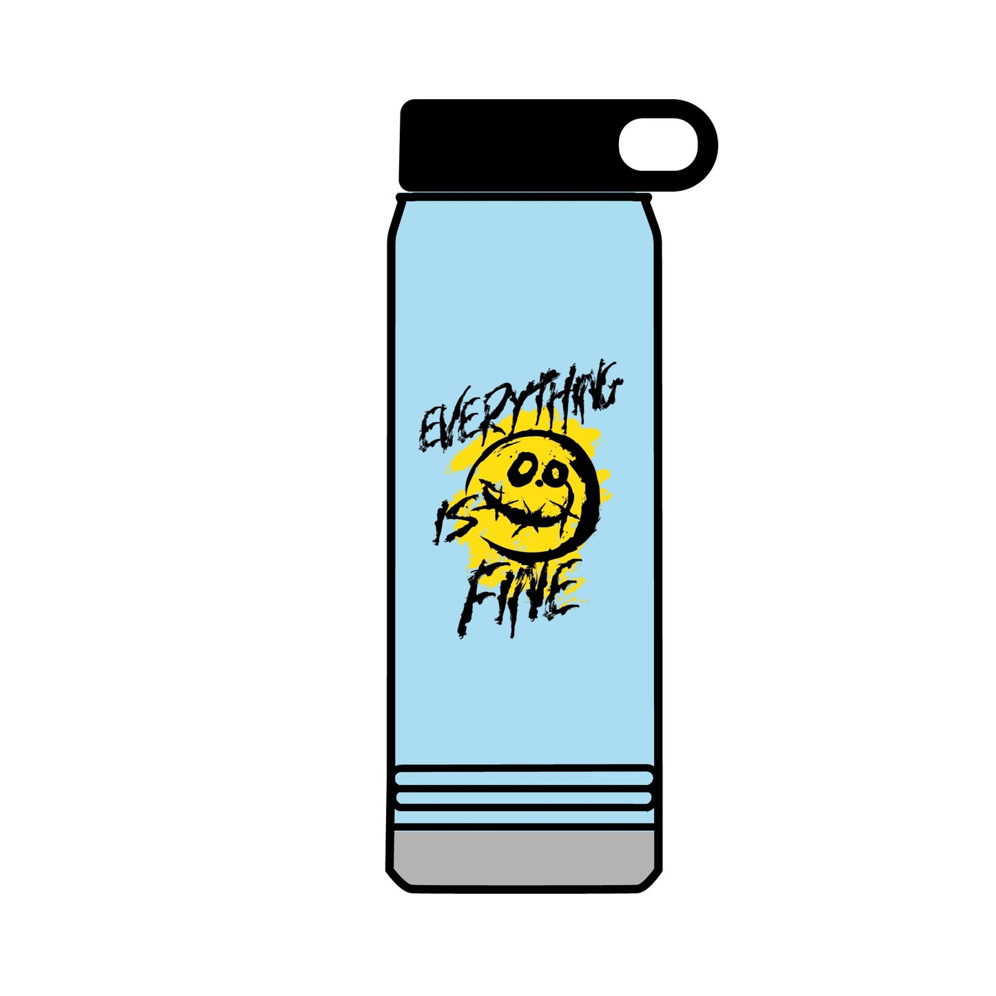 32oz Water Bottle Everything Is Fine