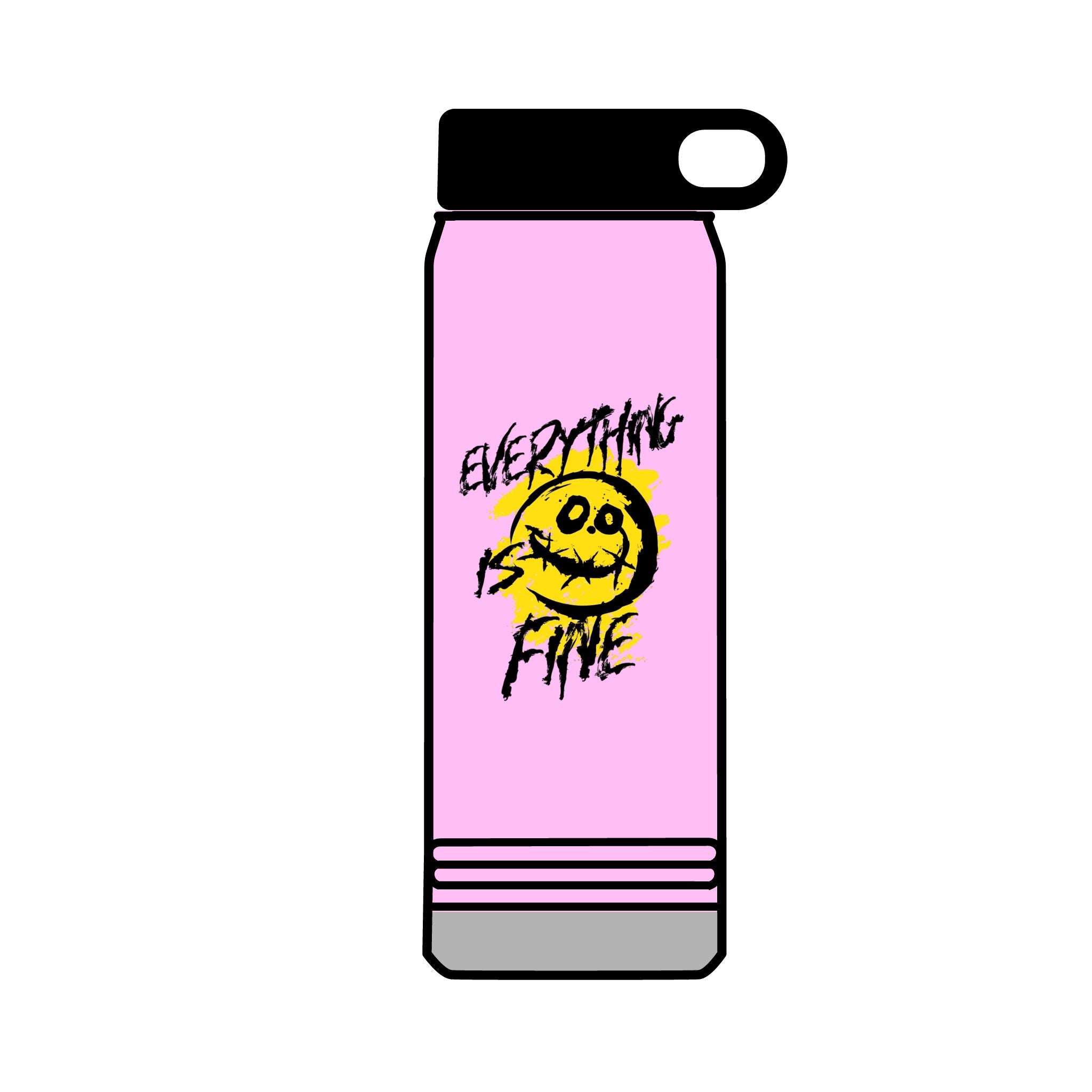 32oz Water Bottle Everything Is Fine