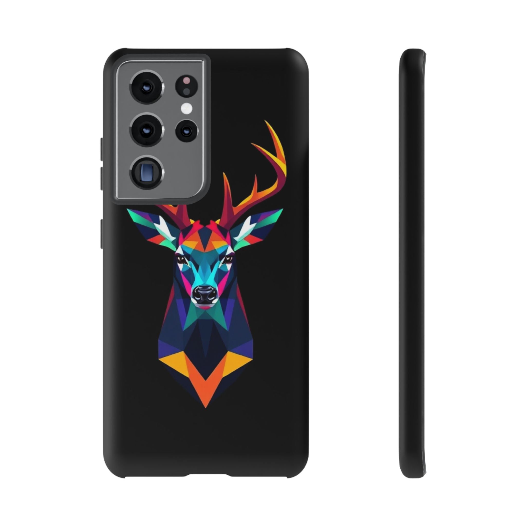 Colorful Fractal Deer Art Design Tough Case For Android & iPhone