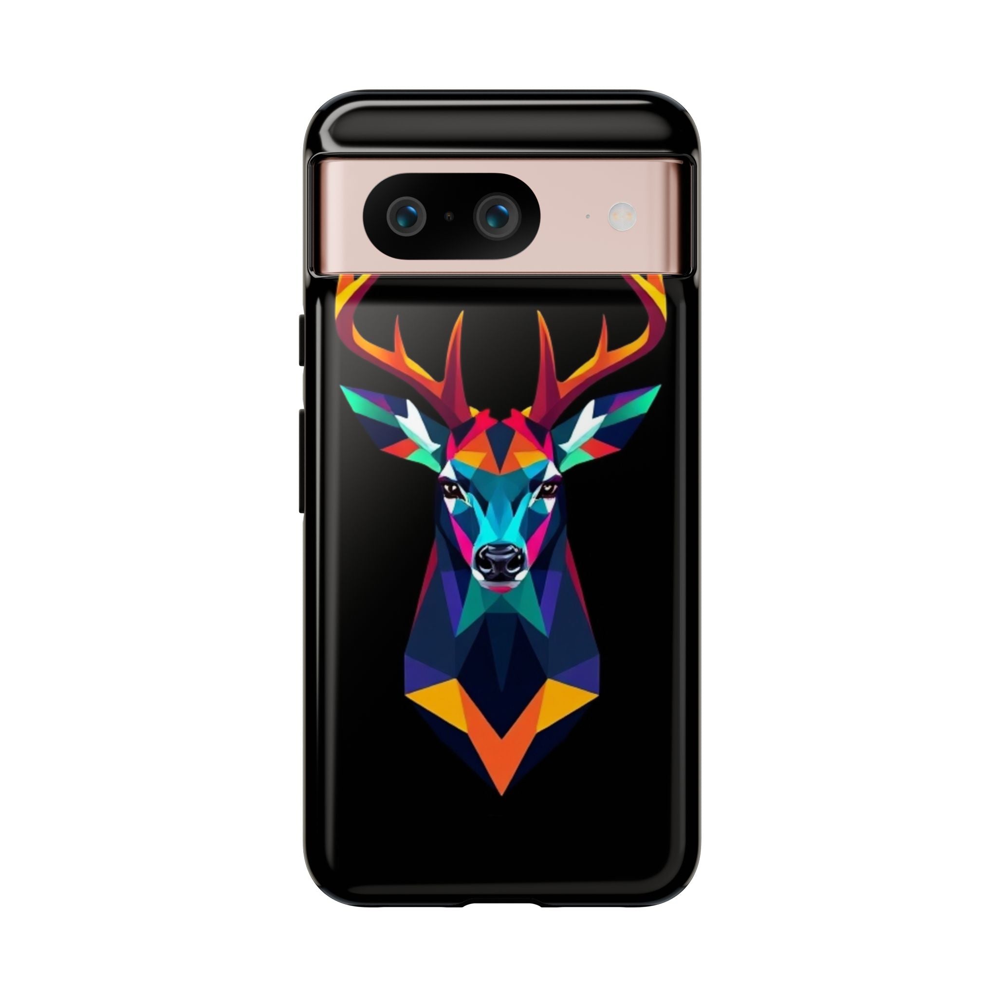 Colorful Fractal Deer Art Design Tough Case For Android & iPhone