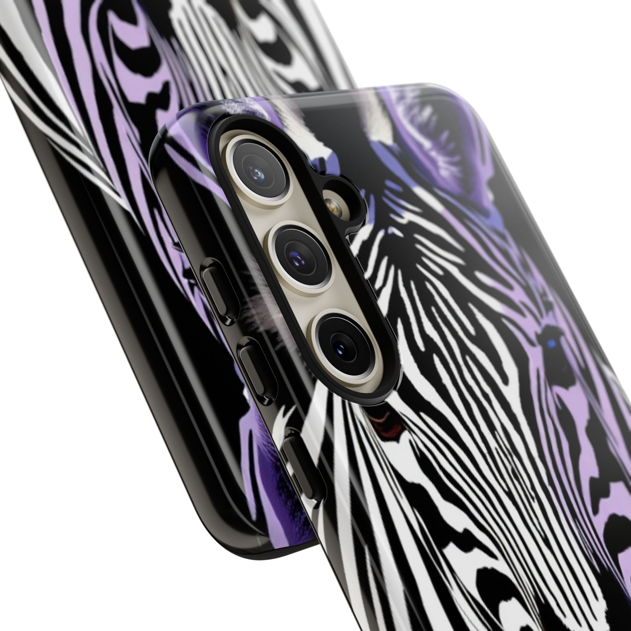 Android OR iPhone Compatible Cases - Zebra Design - Unique Tough Cases