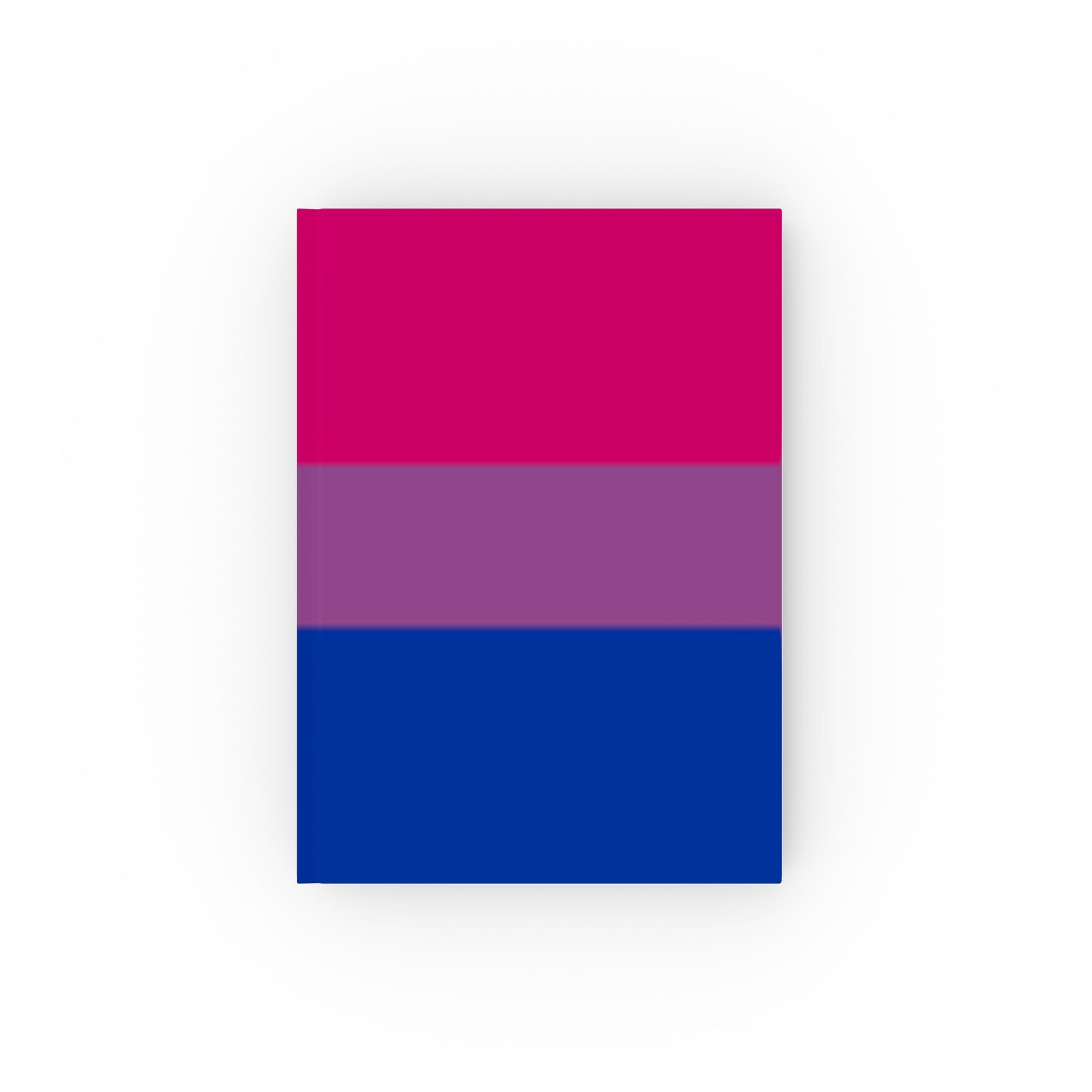 Bisexual Pride Design Hard Backed Journal - Perfect for Gifts, Journaling, and Celebrations