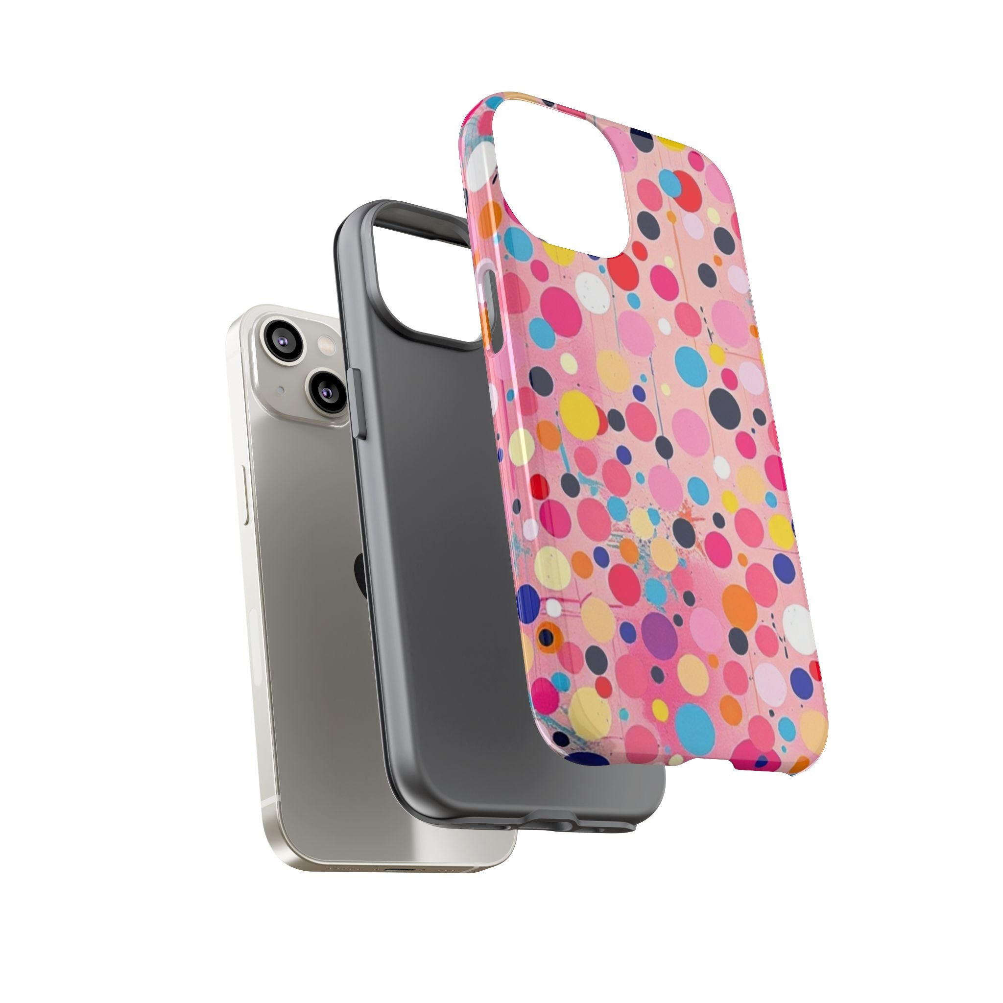 Colorful Dots & Spots Tough Cases For Android & iPhone