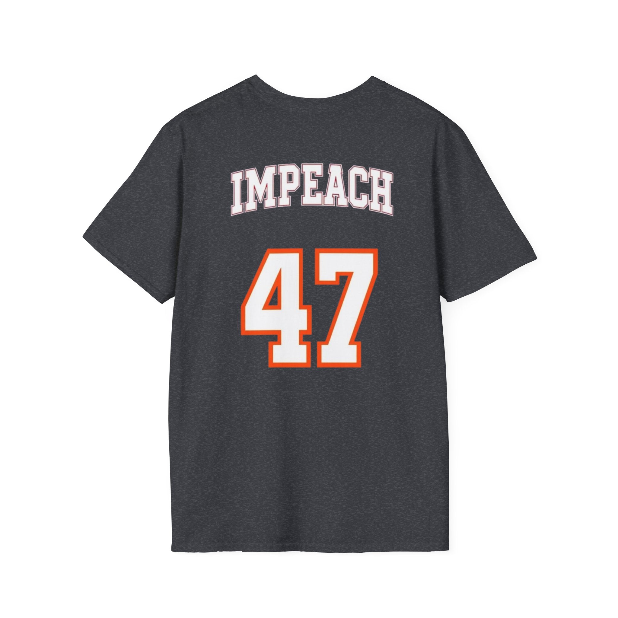 American Patriots Unisex Softstyle T-Shirt - Impeach 47 Graphic Tee