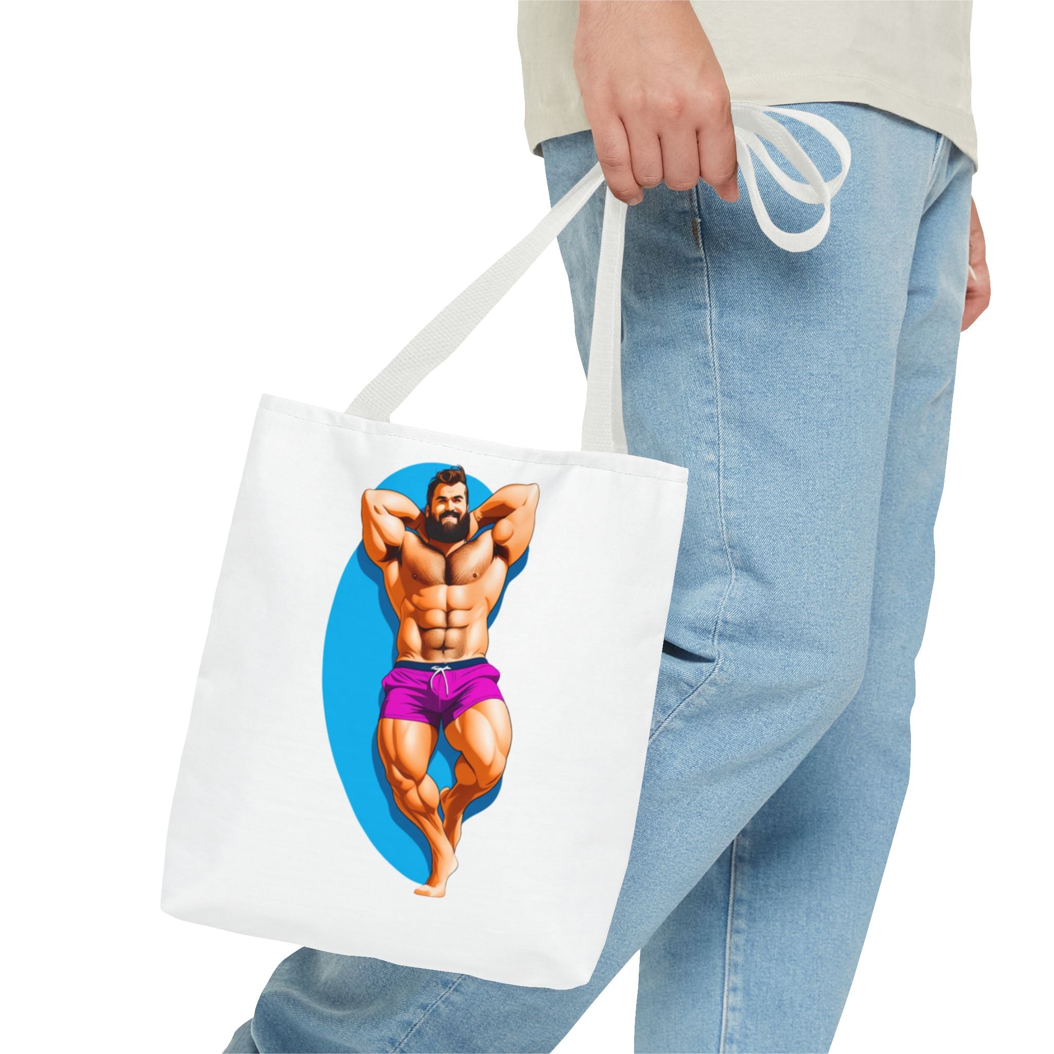 Beach Bear Design - Tote Bag