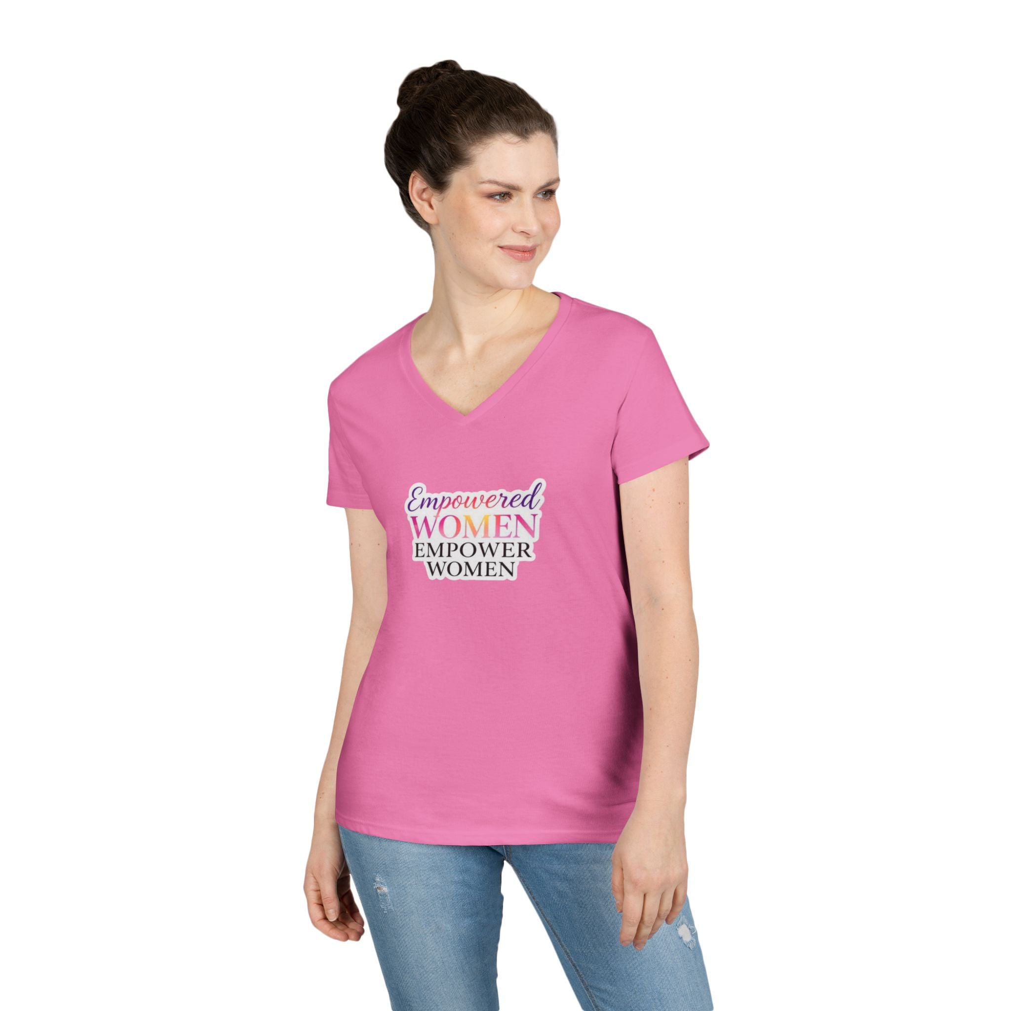Empowered Women Empower Women V-Neck T-Shirt