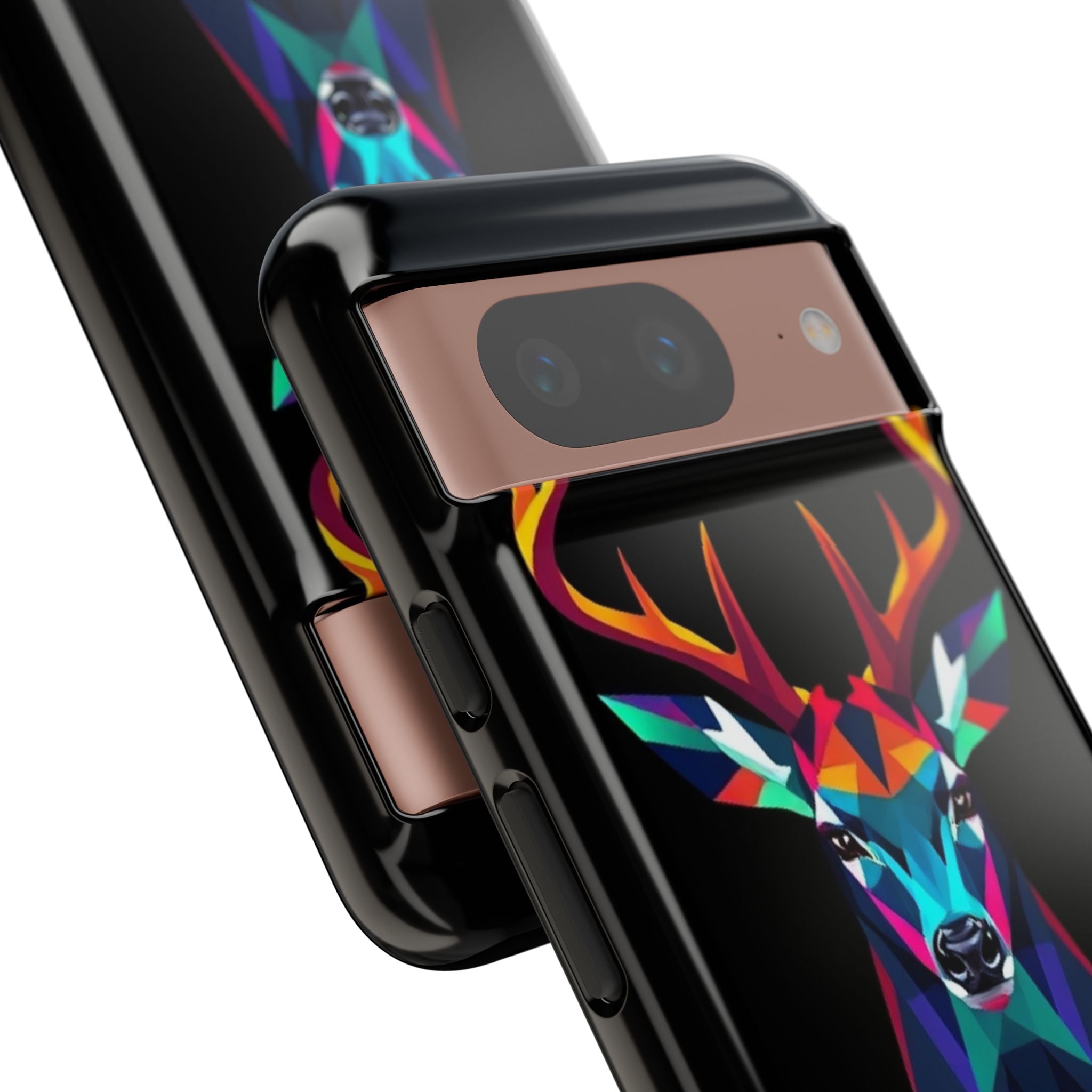 Colorful Fractal Deer Art Design Tough Case For Android & iPhone