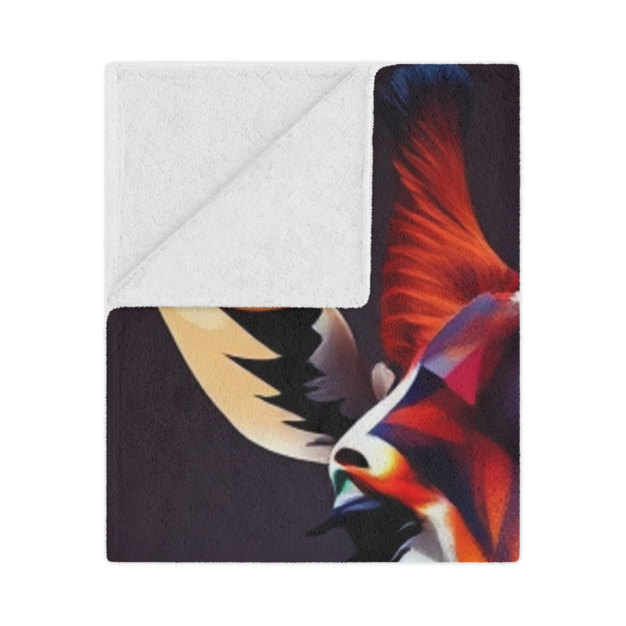 Colorful Giraffe Microfiber Blanket