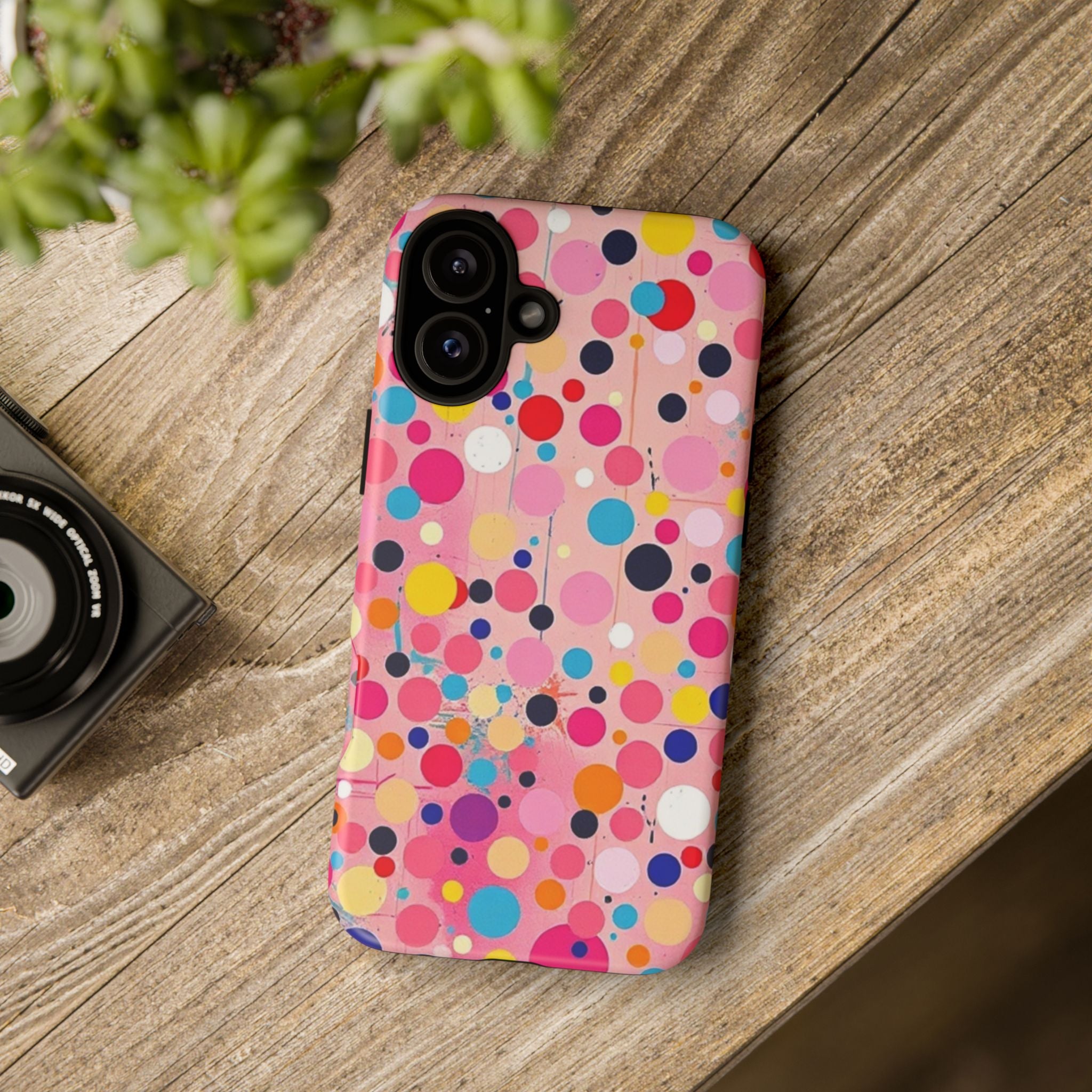 Colorful Dots & Spots Tough Cases For Android & iPhone