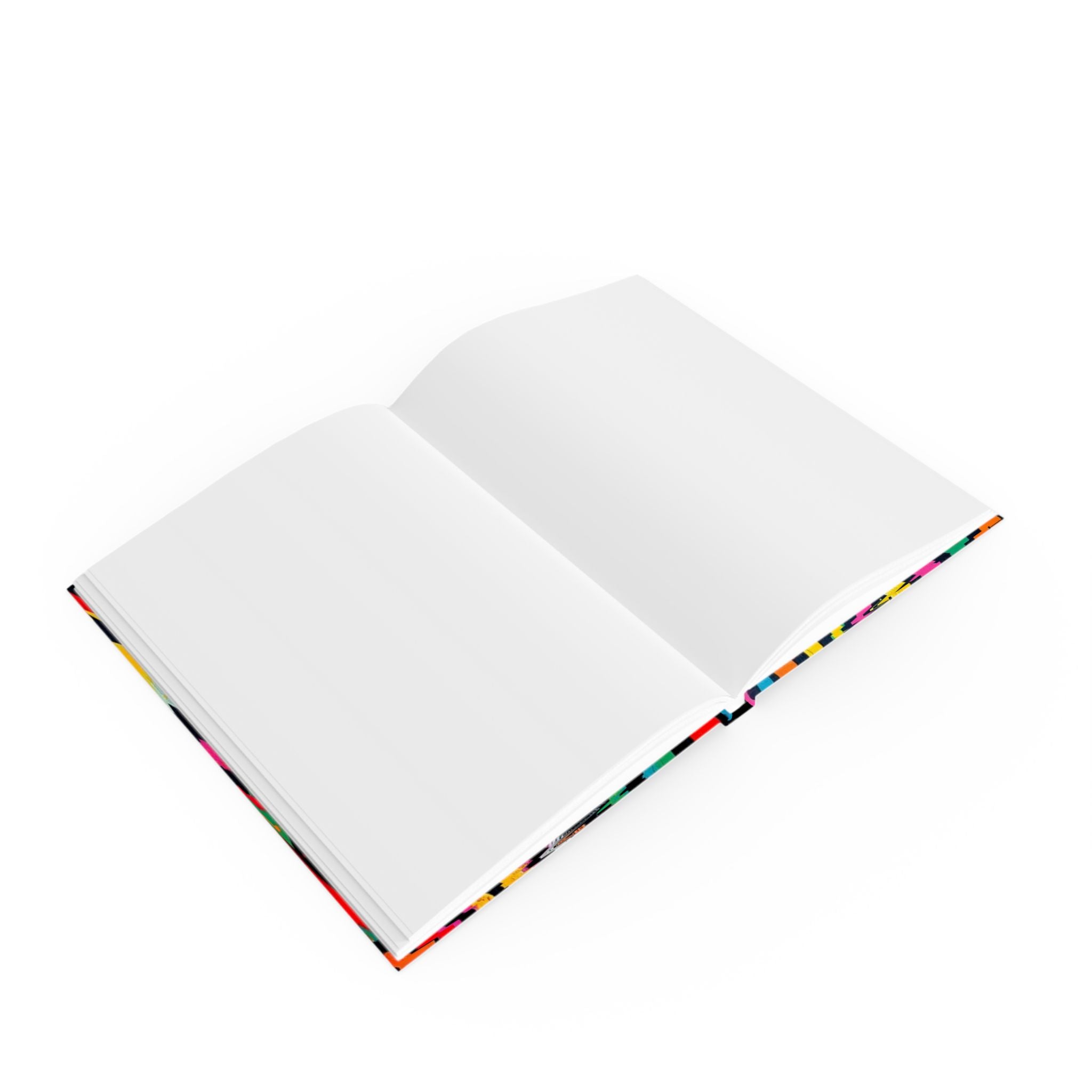 Colorful Zebra Hard Backed Journal - Perfect for Gifts, Journaling, and Celebrations