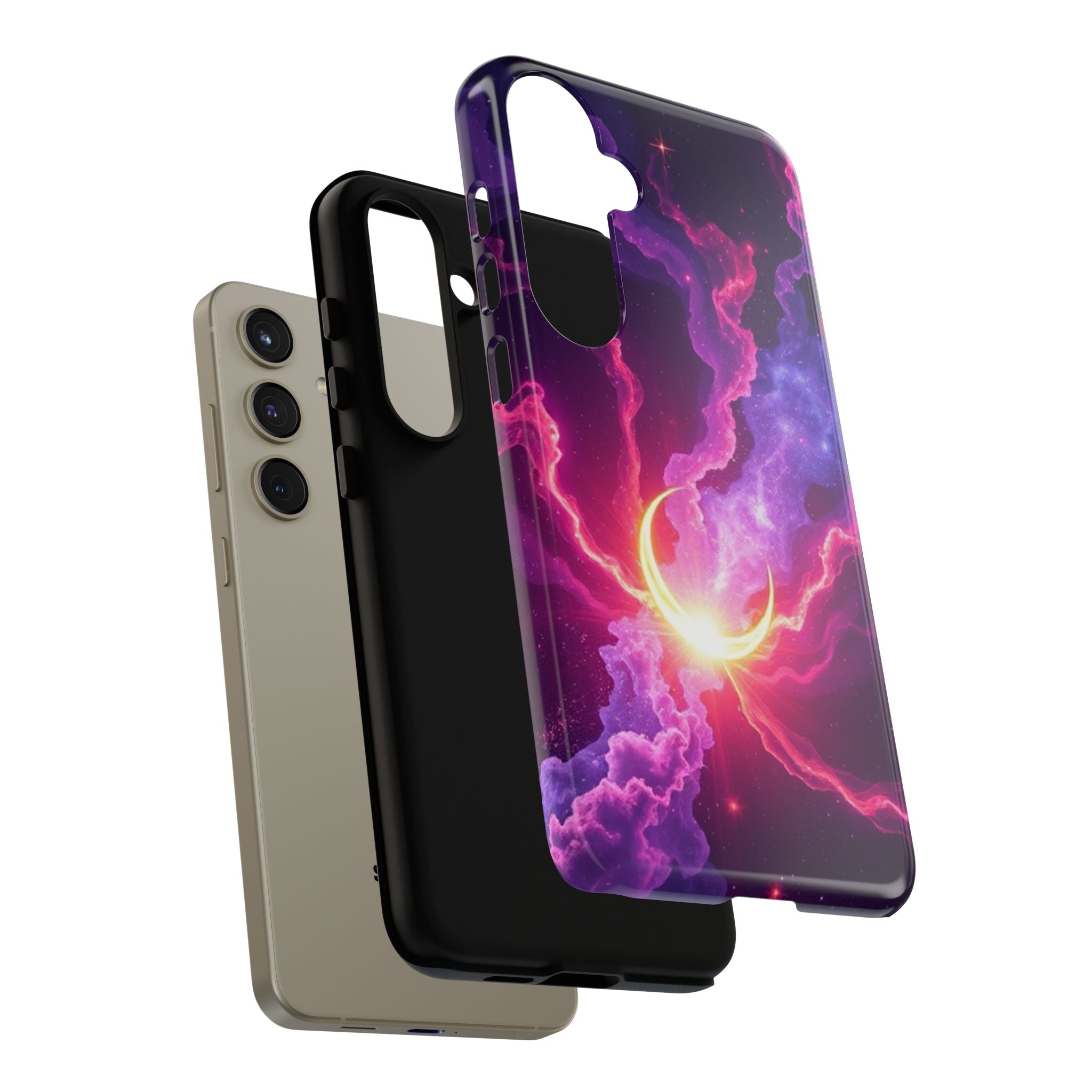 Android OR iPhone Compatible Cases - Emerging Sun Design - Unique Tough Cases
