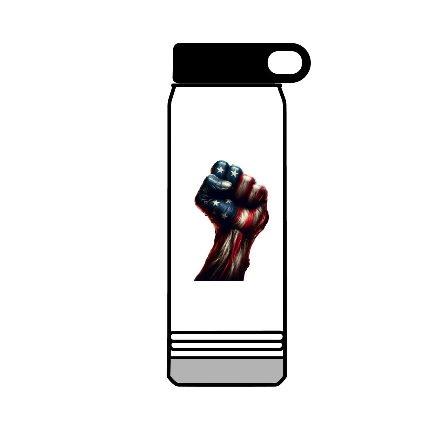 32oz Water Bottle American Resistance