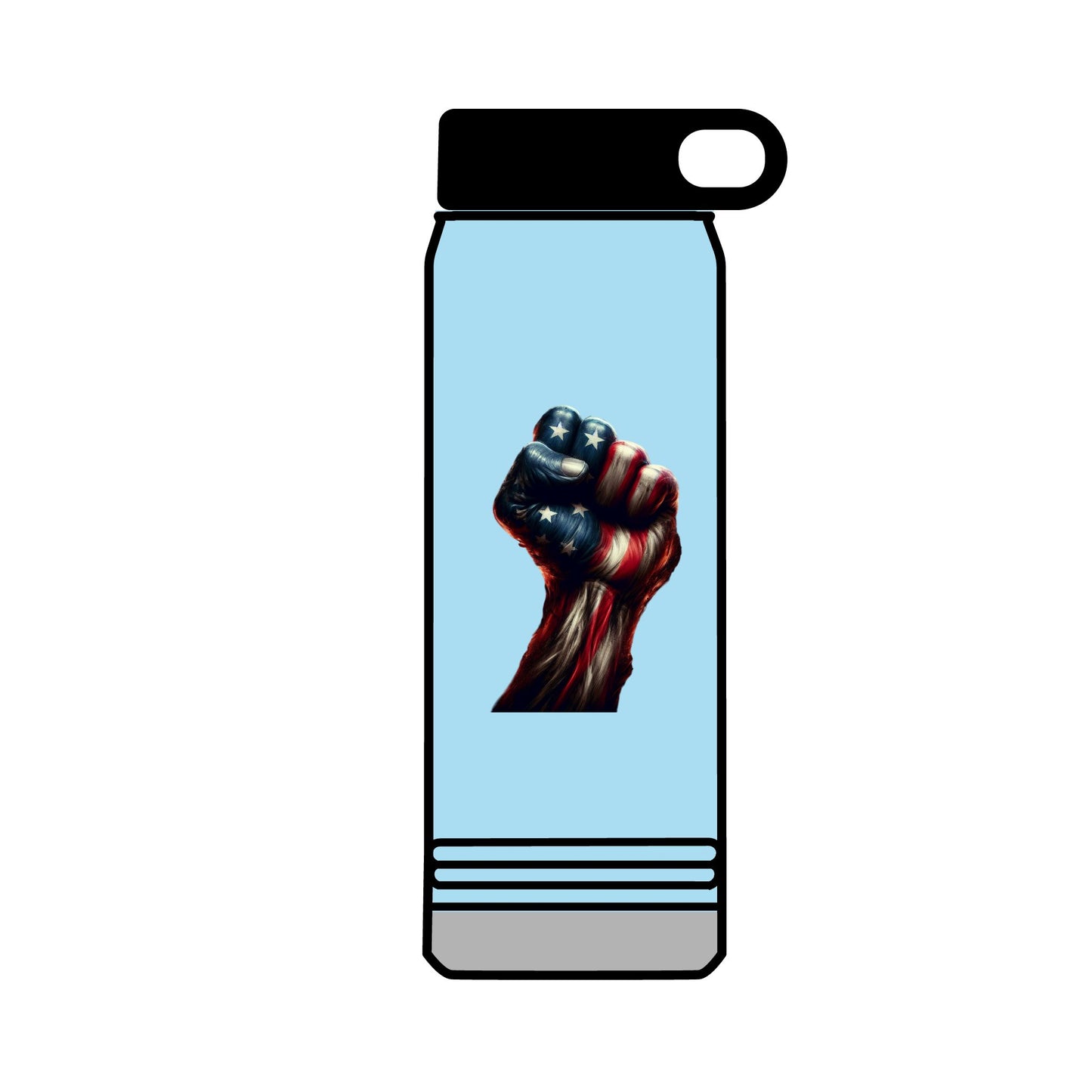 32oz Water Bottle American Resistance