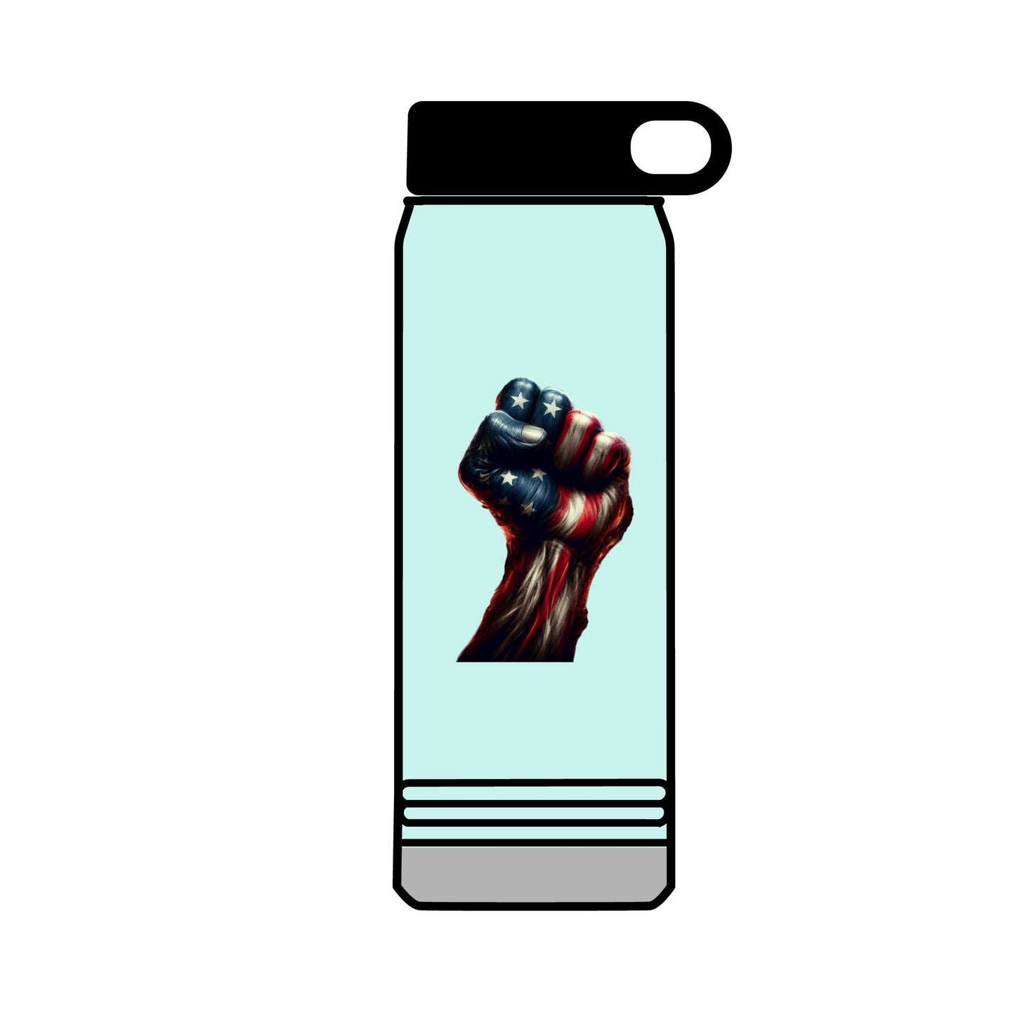 32oz Water Bottle American Resistance