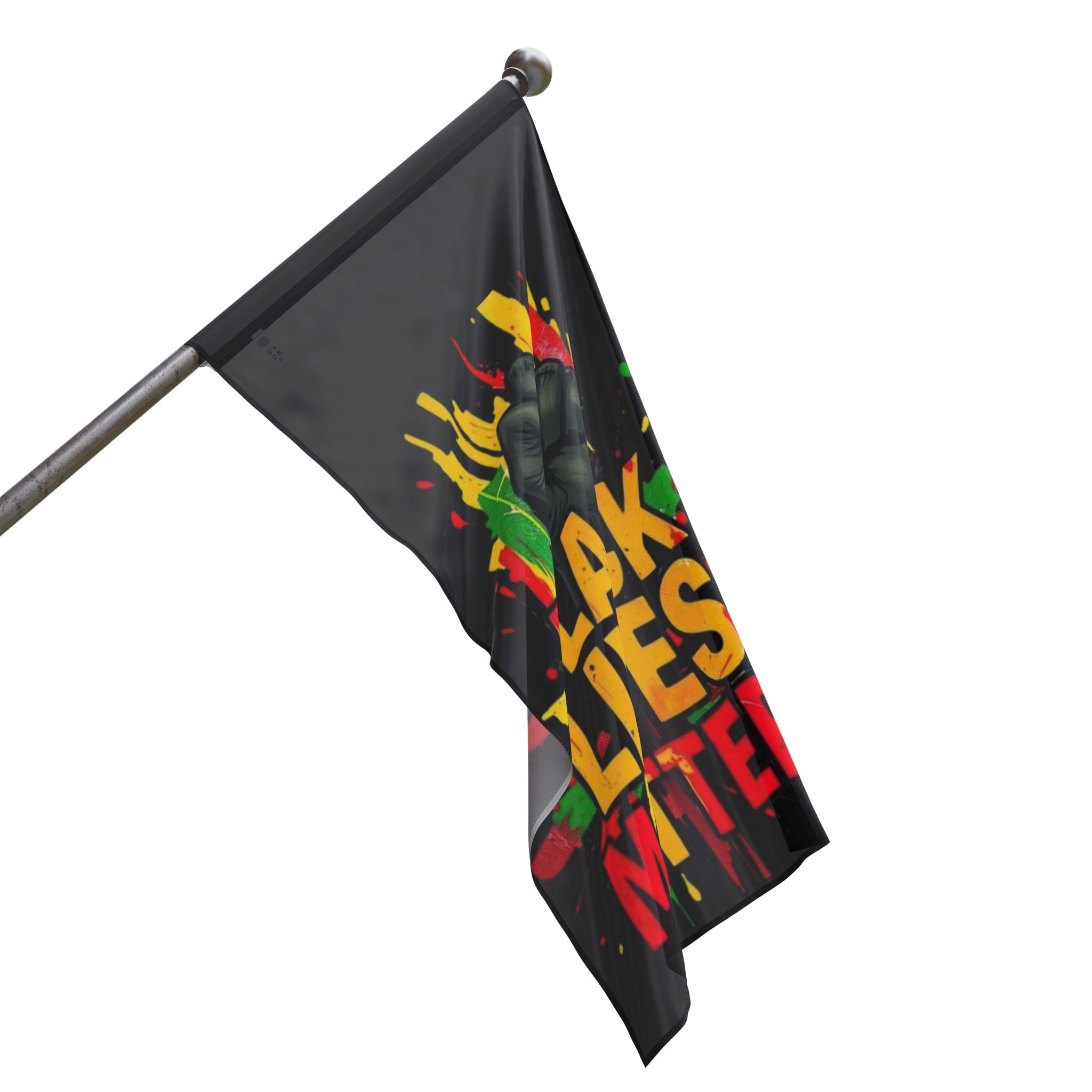 Black Lives Matter Awareness, Pride and Protest Flag