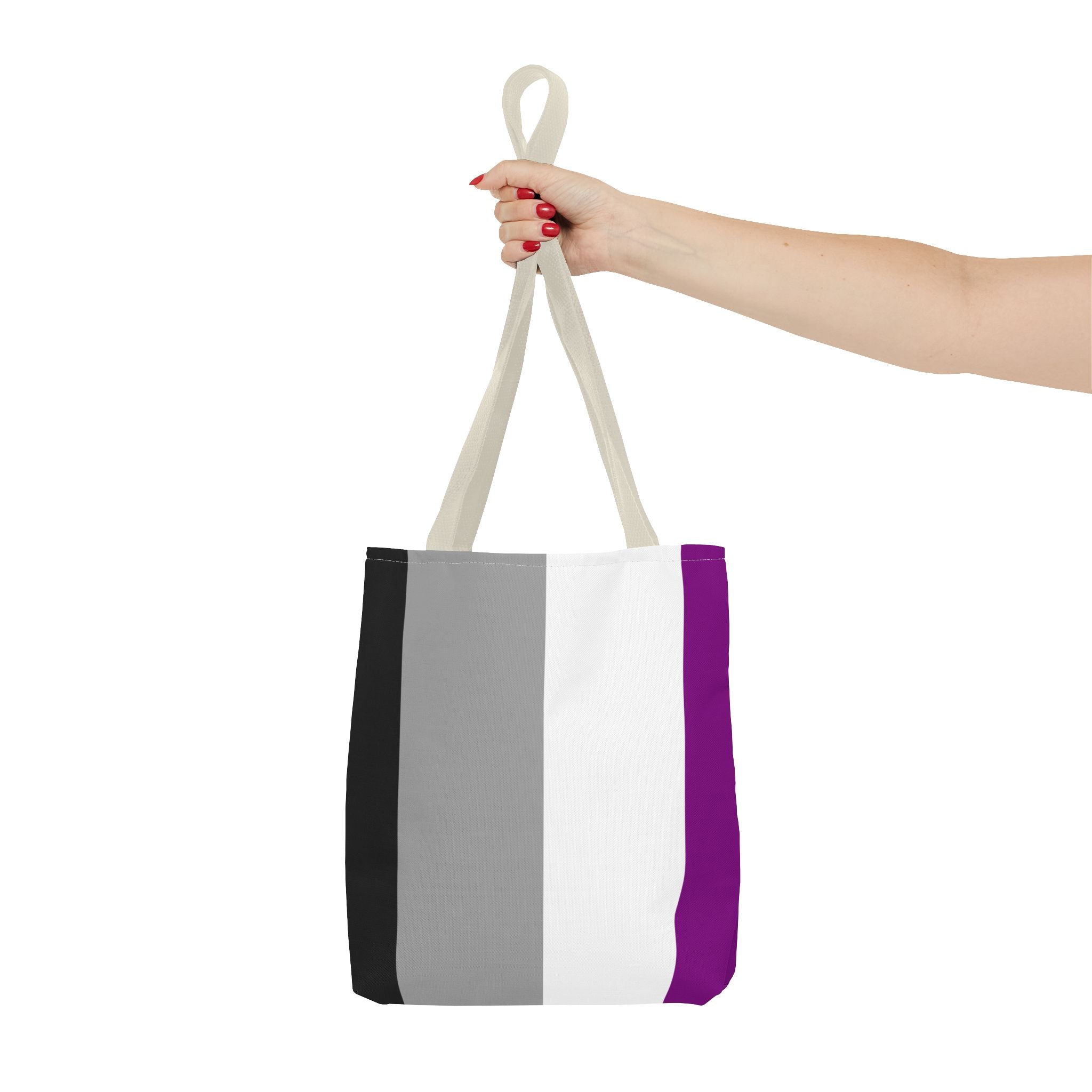 Asexual Pride Flag Tote Bag