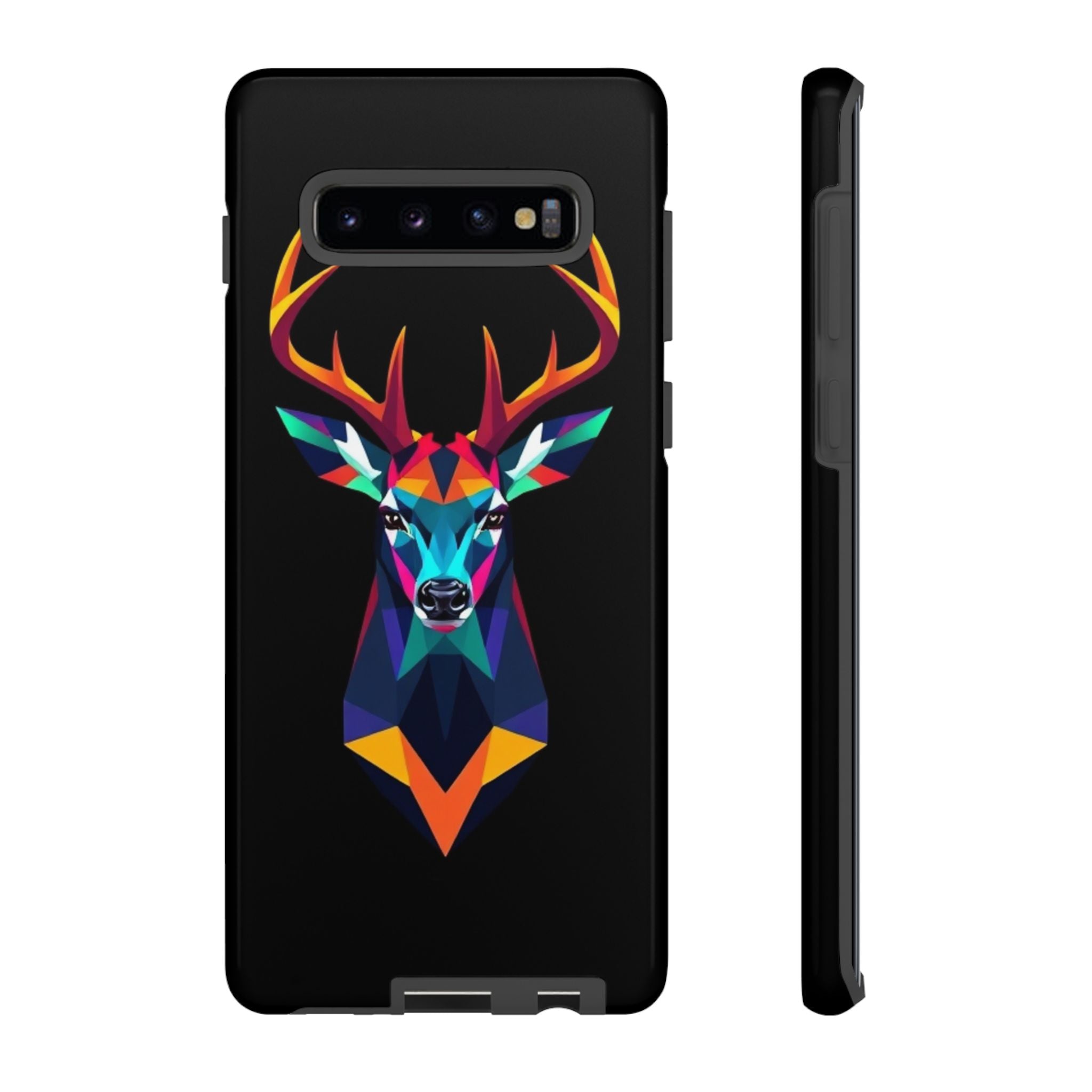 Colorful Fractal Deer Art Design Tough Case For Android & iPhone