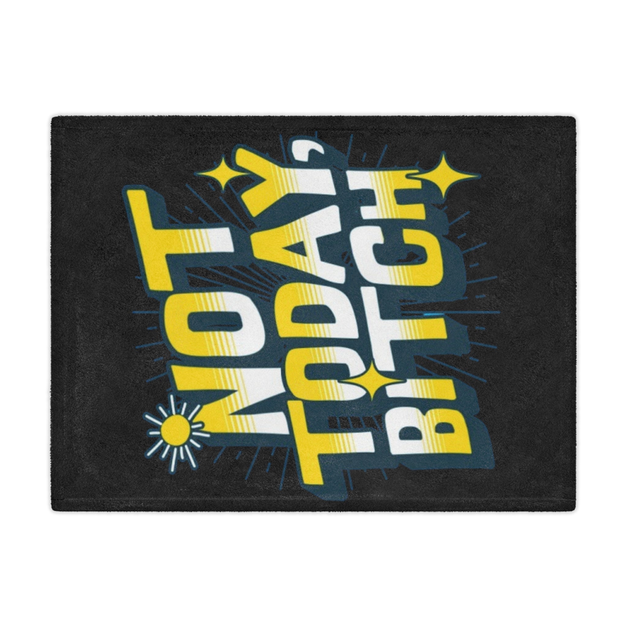 Not Today, Bitch Microfiber Blanket - EqualiTees.Me