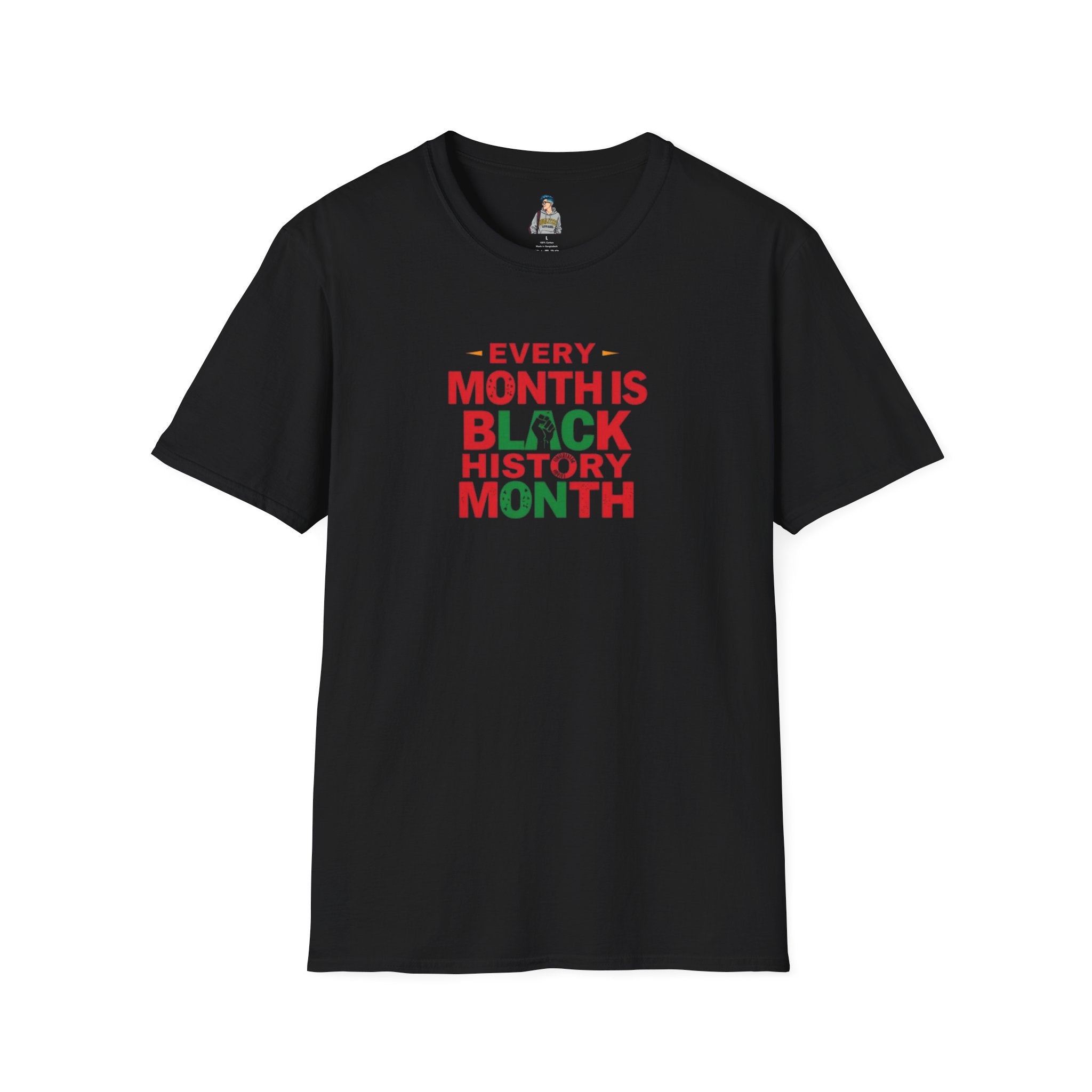 Black History Month Unisex Softstyle T-Shirt - Celebrate Culture & Heritage