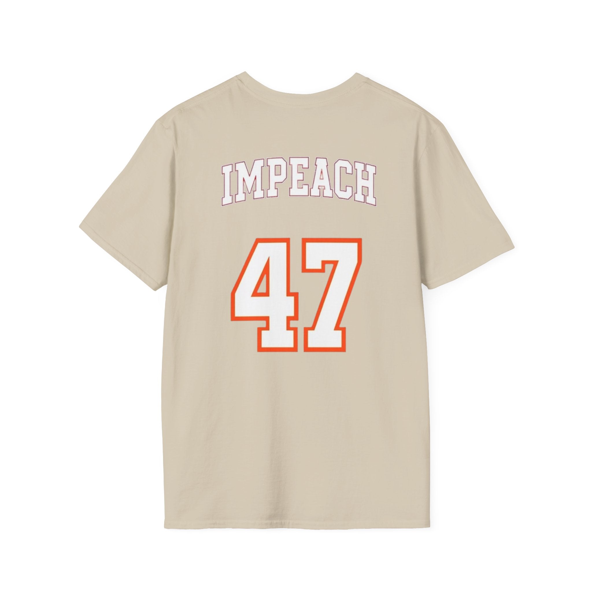 American Patriots Unisex Softstyle T-Shirt - Impeach 47 Graphic Tee