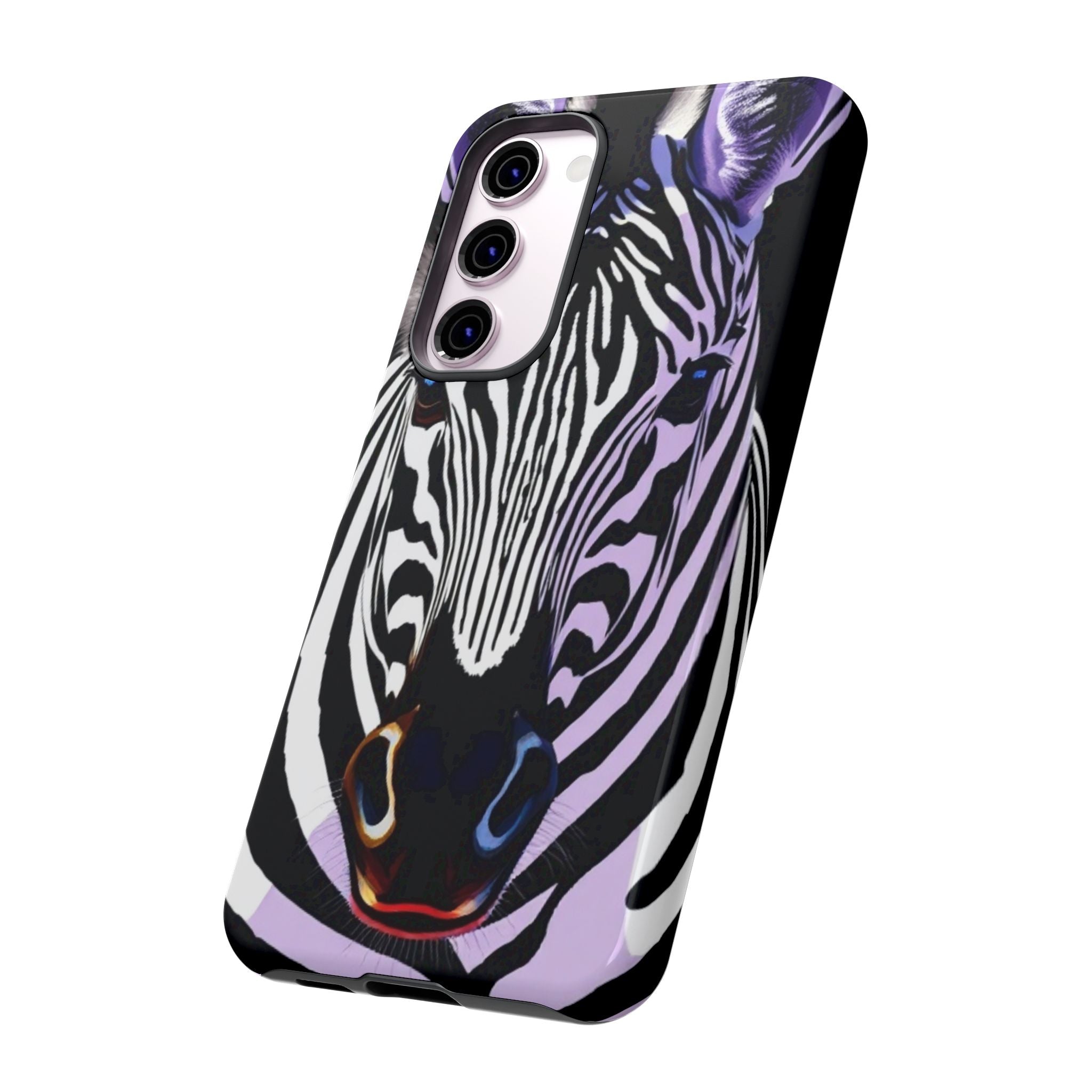 Android OR iPhone Compatible Cases - Zebra Design - Unique Tough Cases
