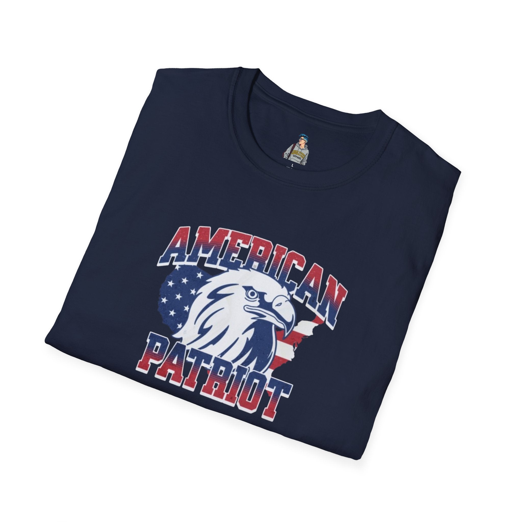 American Patriot - Keep Immigrants Deport Fascists Unisex T-Shirt - Celebrate Freedom & Diversity