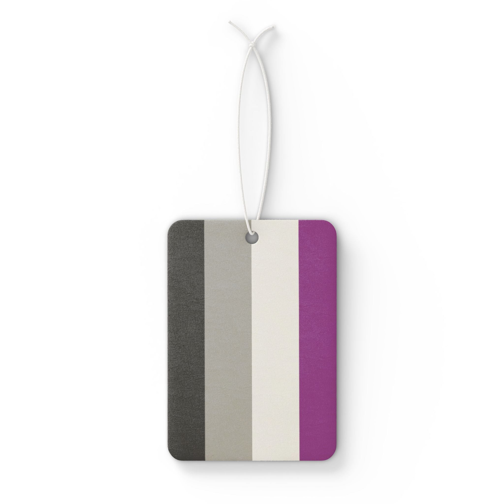 Asexual Pride Flag Car Air Freshener - Eclectic and Aromatic
