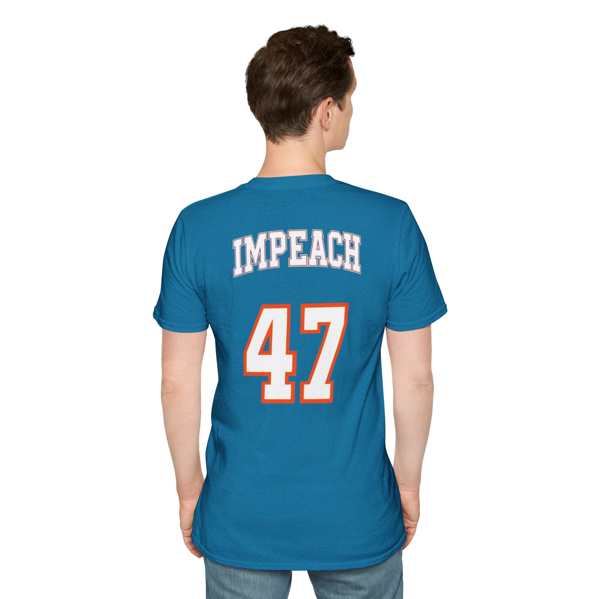 American Patriots Unisex Softstyle T-Shirt - Impeach 47 Graphic Tee