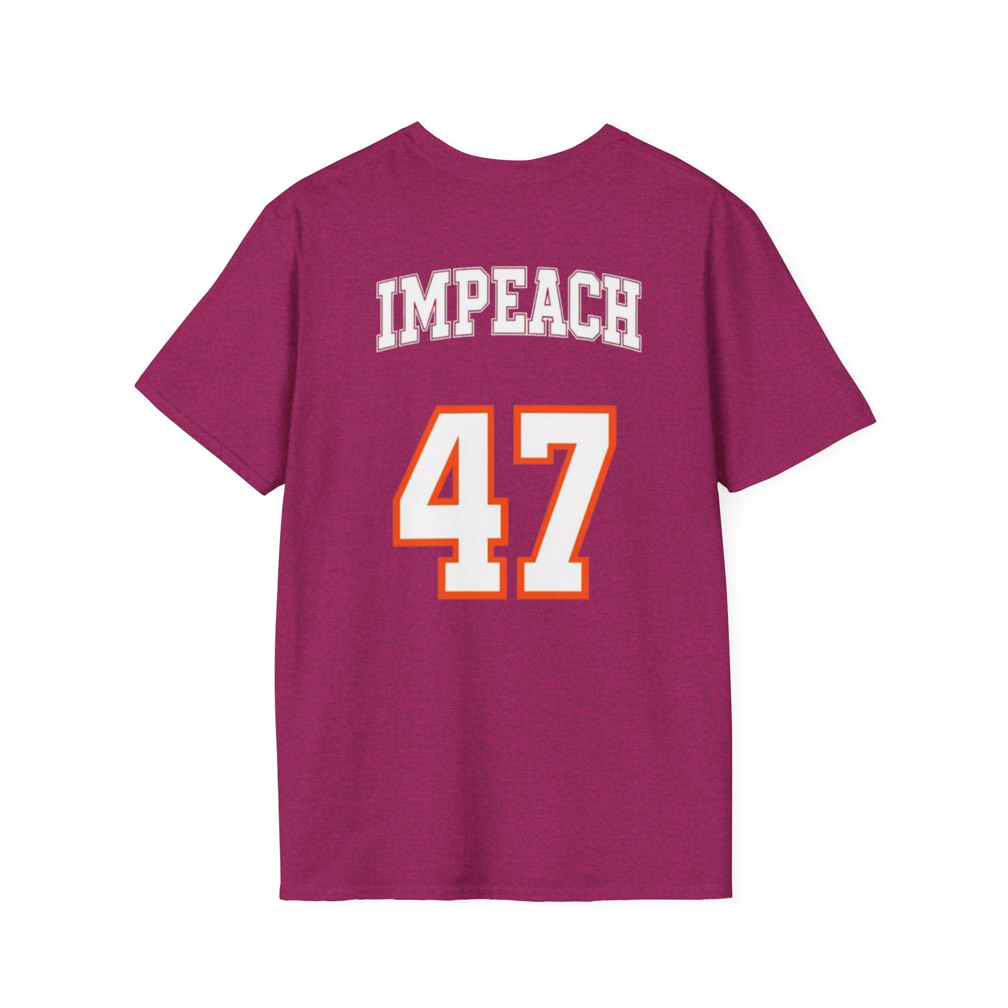 American Patriots Unisex Softstyle T-Shirt - Impeach 47 Graphic Tee