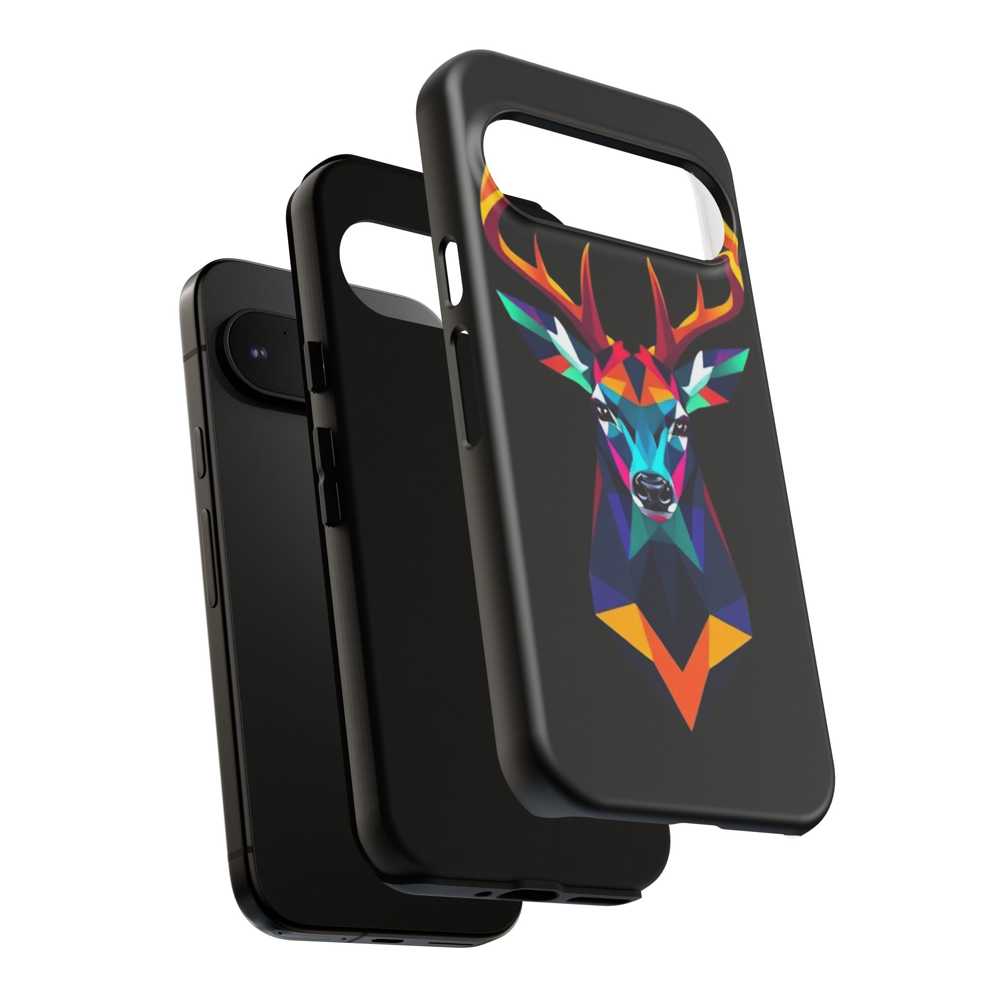 Colorful Fractal Deer Art Design Tough Case For Android & iPhone