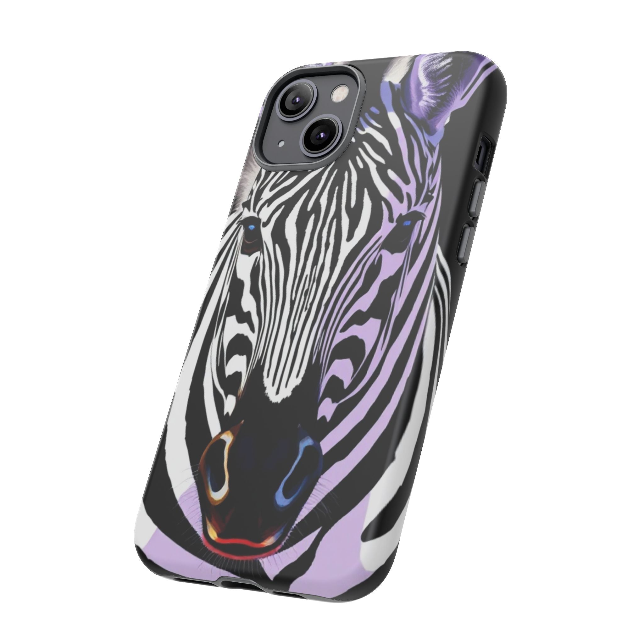Android OR iPhone Compatible Cases - Zebra Design - Unique Tough Cases