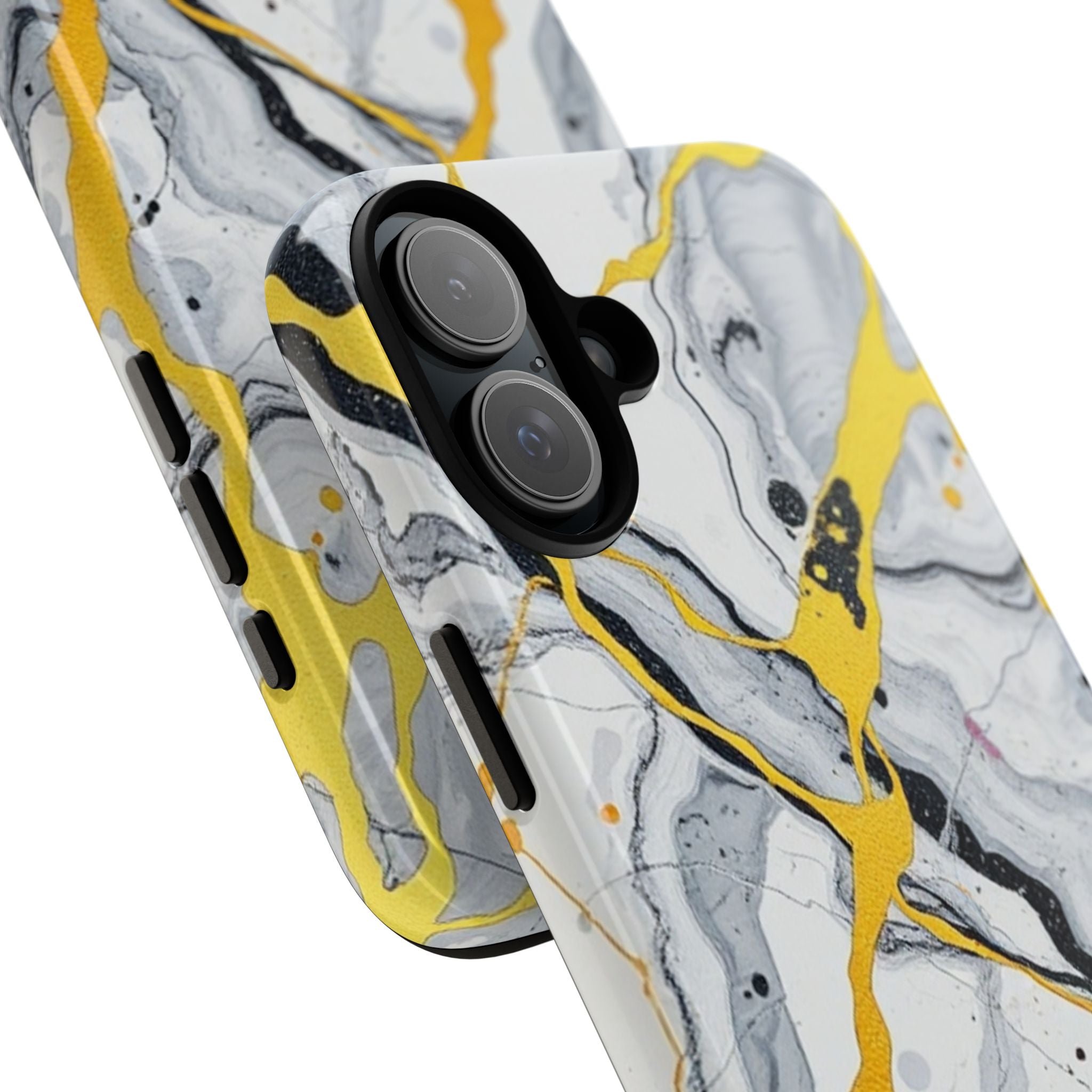 Beautiful Marble and Gold Design Tough Cases For Android & iPhone