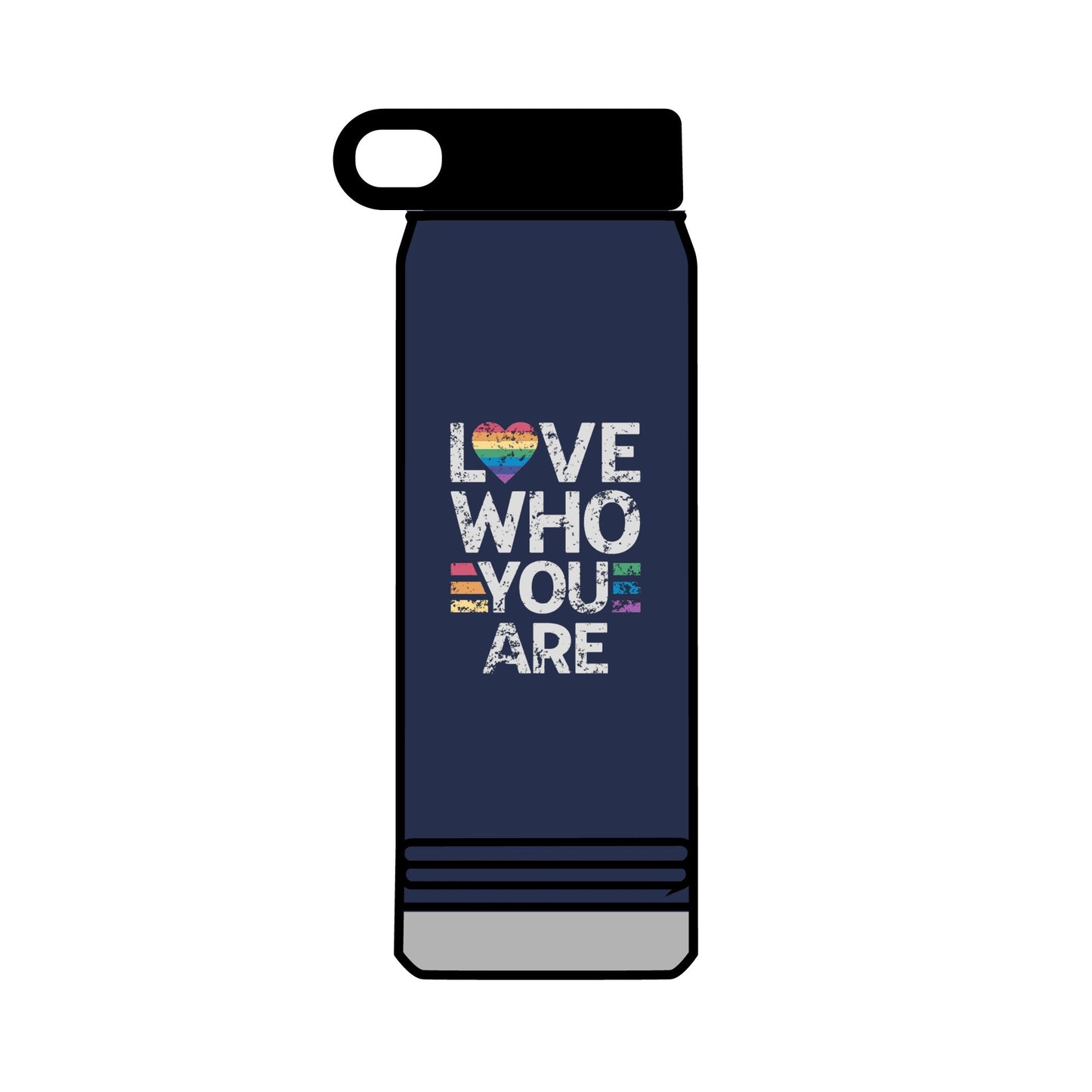 32oz Water Bottle Love Who You Are