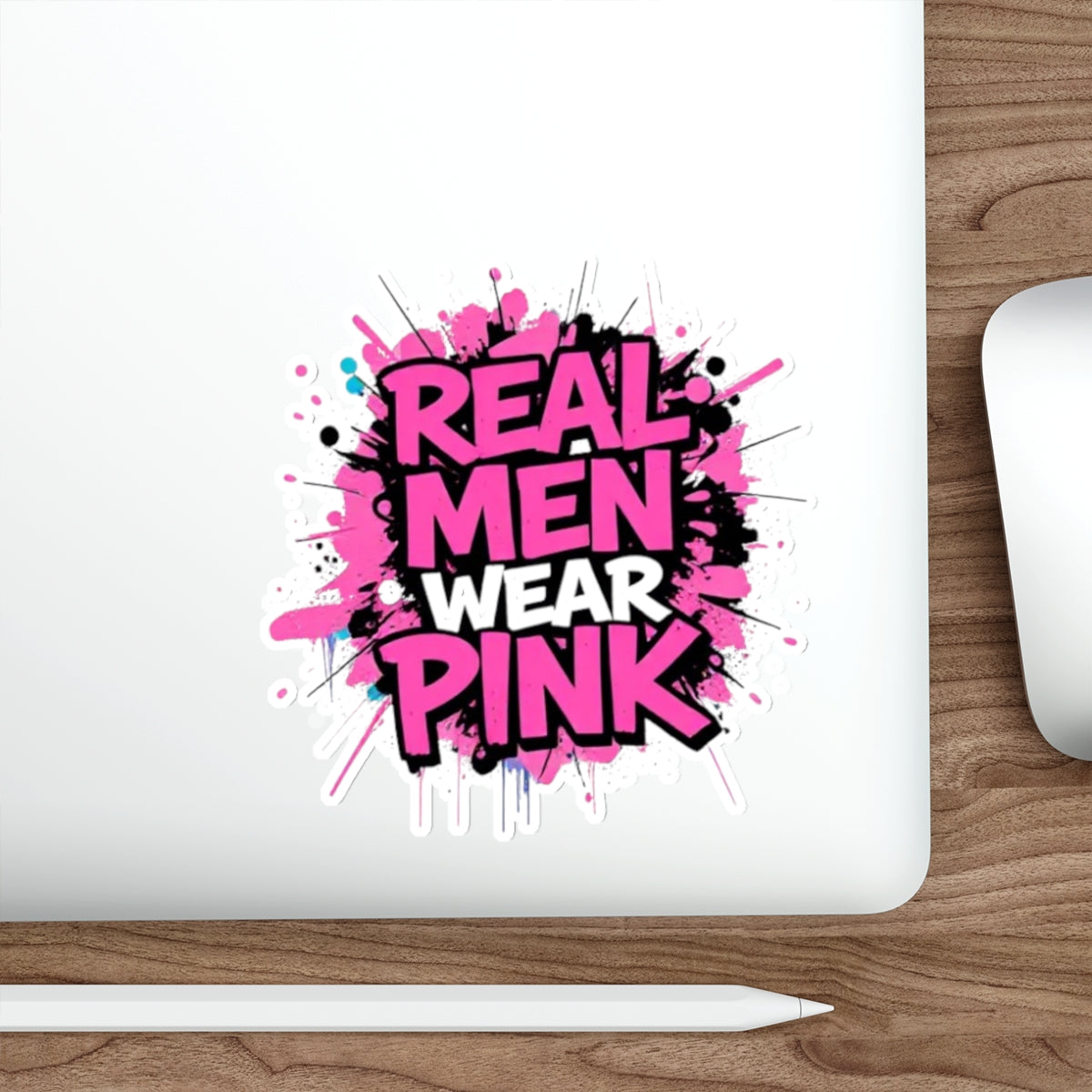 Die-Cut Stickers - Real Men Wear Pink