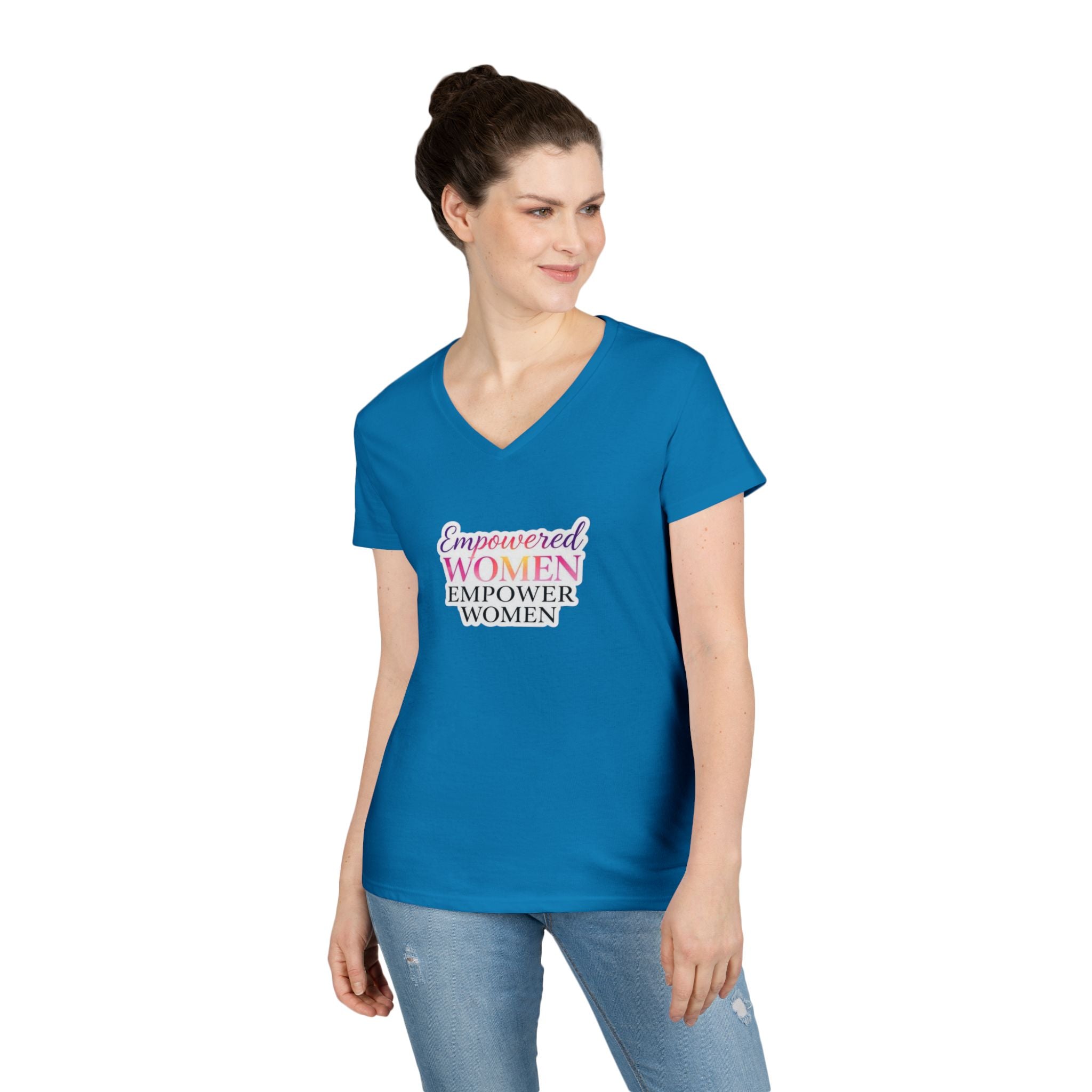 Empowered Women Empower Women V-Neck T-Shirt