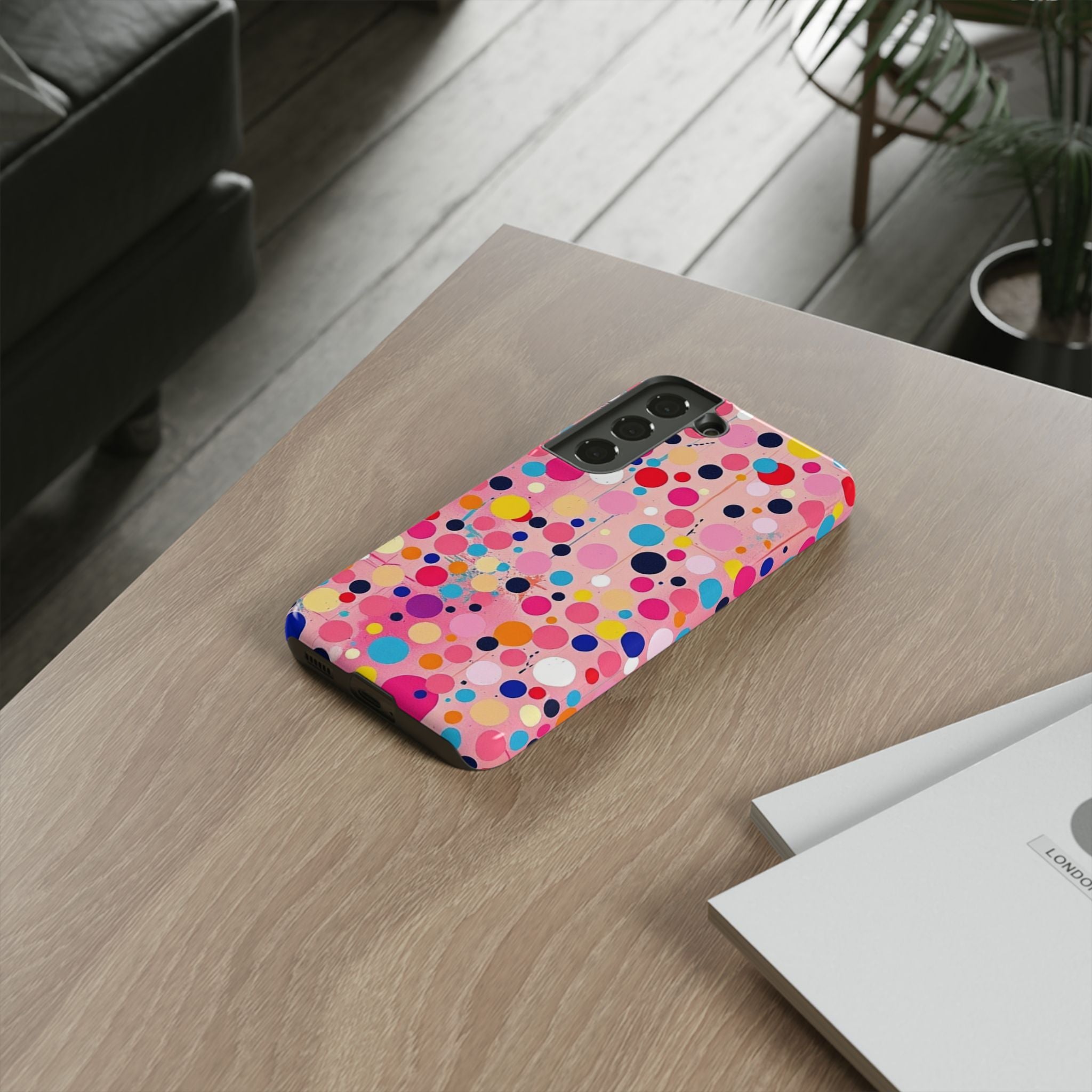 Colorful Dots & Spots Tough Cases For Android & iPhone