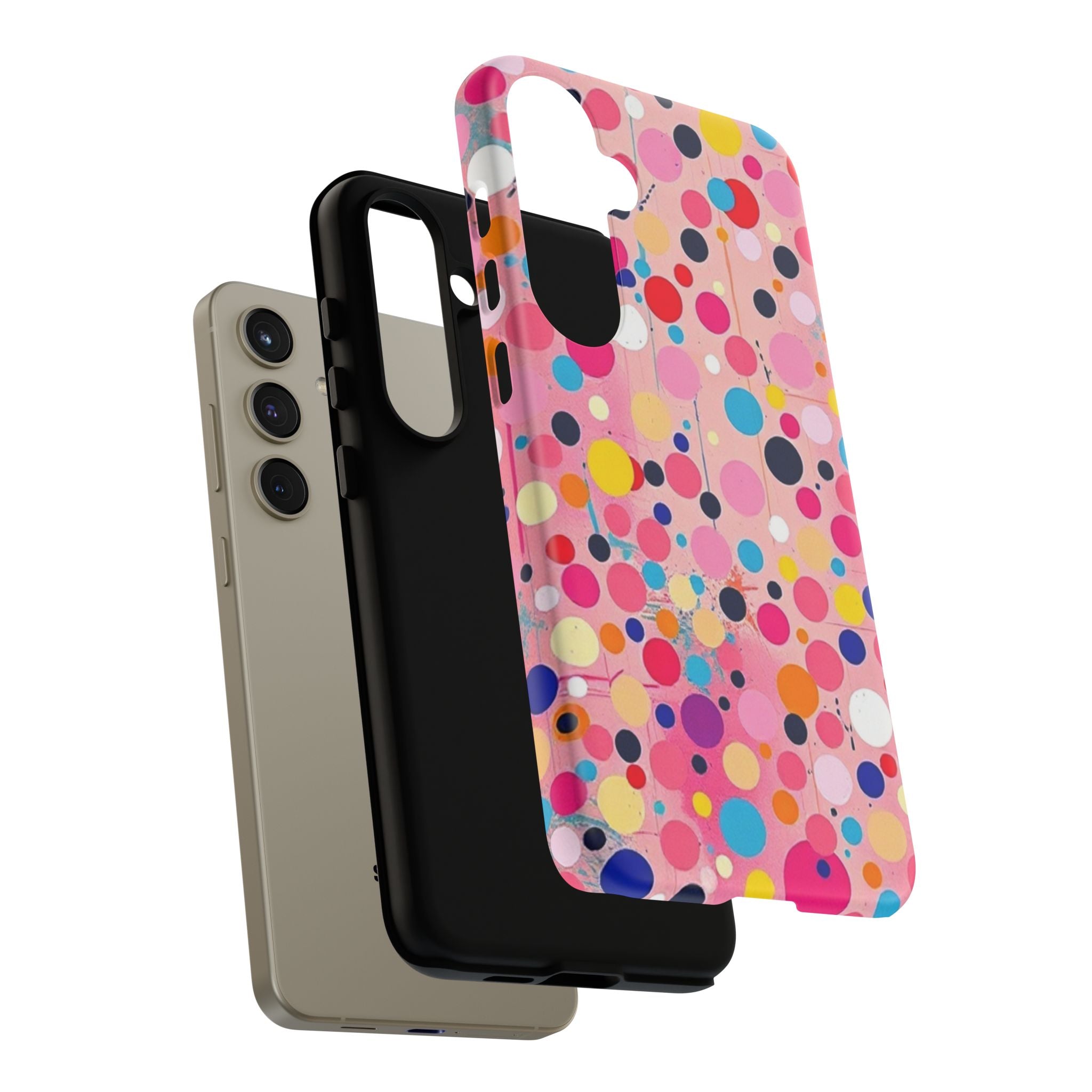Colorful Dots & Spots Tough Cases For Android & iPhone