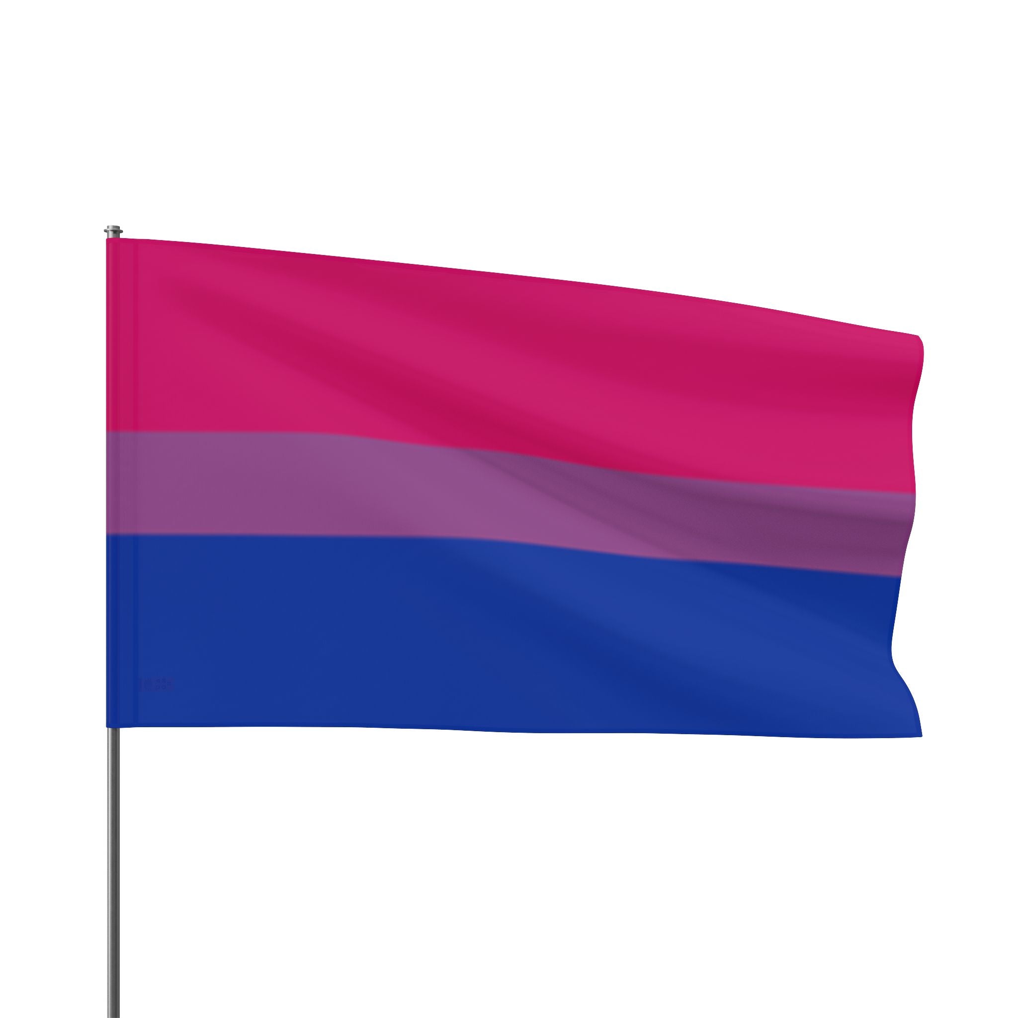 Bisexual Pride Flag - Aesthetic LGBTQ+ Banner for Celebration & Home Decor