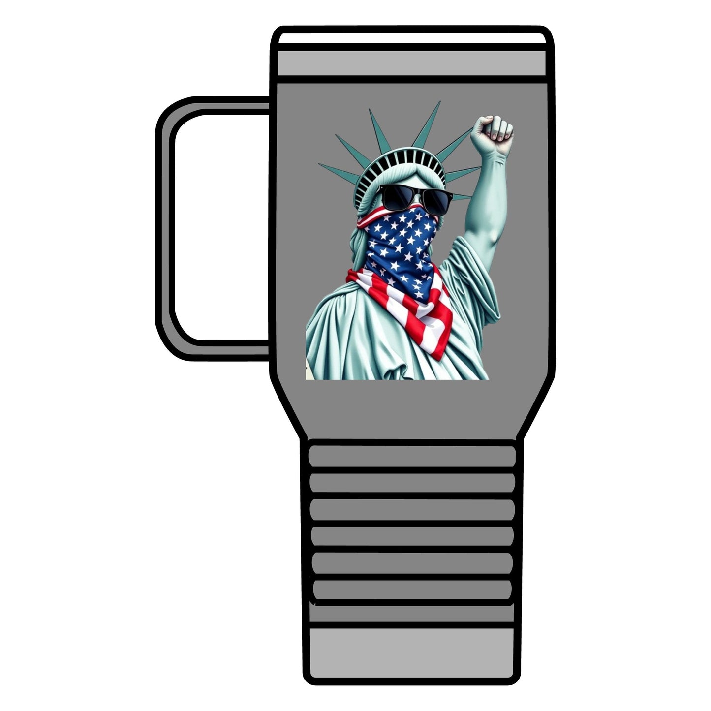 #RESIST with Lady Liberty Travel Mug - 20oz