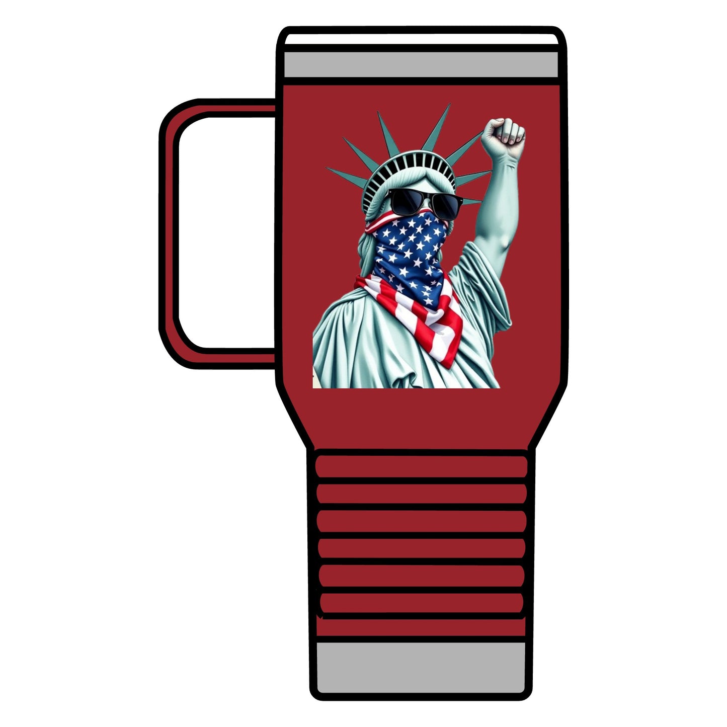 #RESIST with Lady Liberty Travel Mug - 20oz